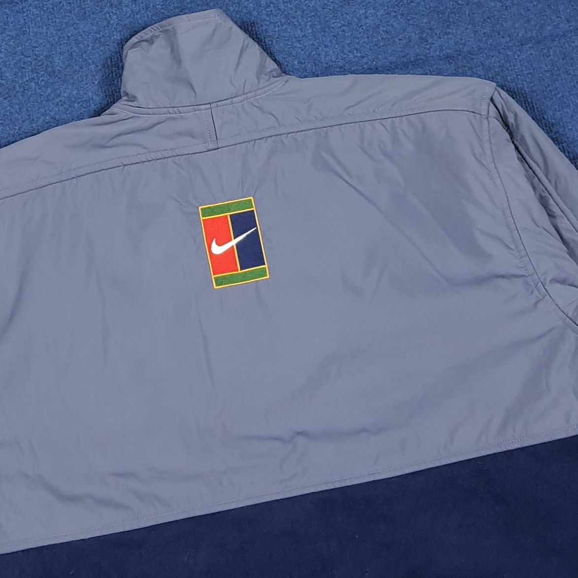 Nike Vintage 90s Nike Challenge Court Fleece Jacket C287N33 Size US L / EU 52-54 / 3 - 2 Thumbnail
