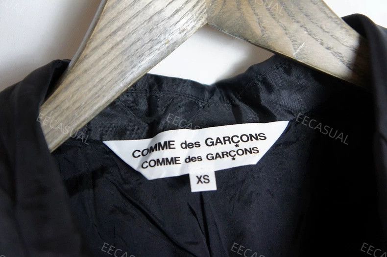 Comme des Garcons Comme des Garcons Black raw edge double coat jacket Size XS / US 0-2 / IT 36-38 - 6 Thumbnail