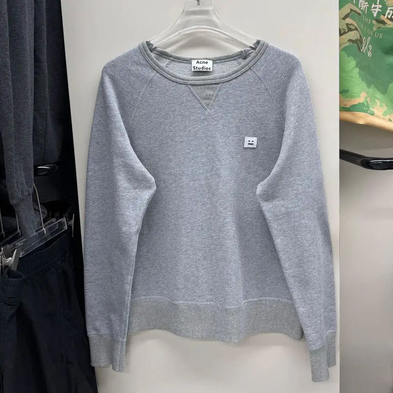 Acne Studios Acne Studios Grey Men's Knit Sweater Size US S / EU 44-46 / 1 - 1 Thumbnail