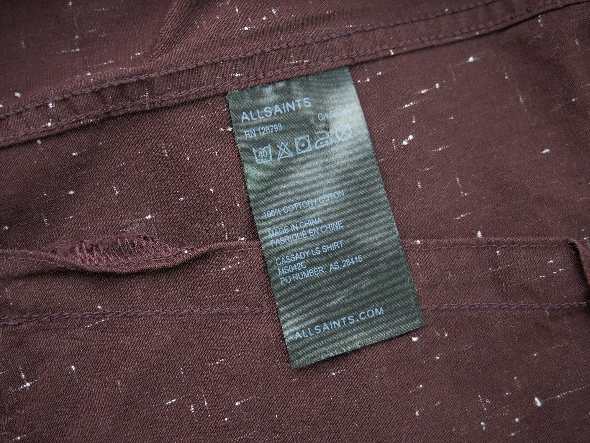 Allsaints Allsaints shirt Size US M / EU 48-50 / 2 - 5 Thumbnail