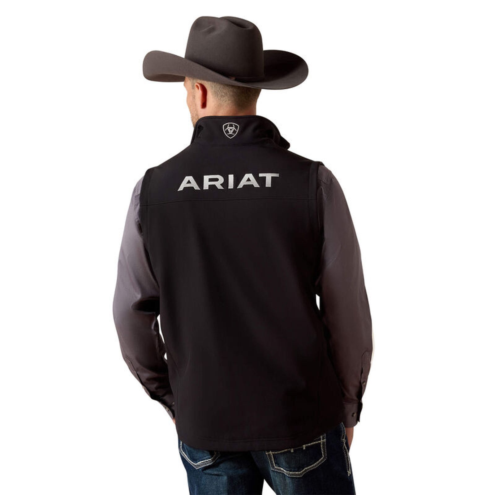 Ariat Copied - Logo 2.0 Softshell Vest in Black | Size XL Size US XL / EU 56 / 4 - 2 Thumbnail