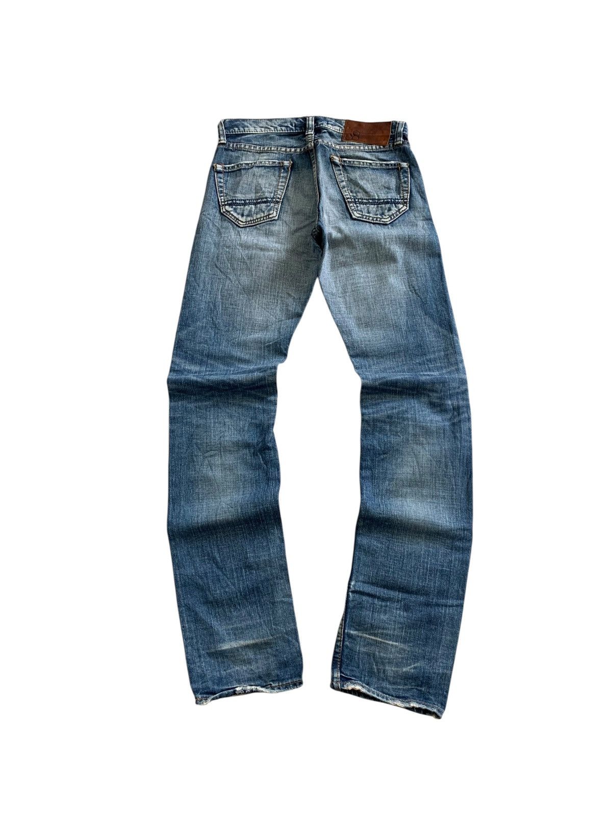Japanese Brand Jonhbull Japan Reguler Redline Selvedge Faded Jeans Size US 30 / EU 46 - 9 Thumbnail