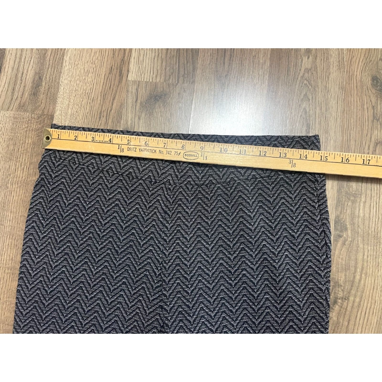 Loft LOFT Pants Women's Medium Petite Black Brown Leggings Pull On Size 32" / US 10 / IT 46 - 6 Thumbnail
