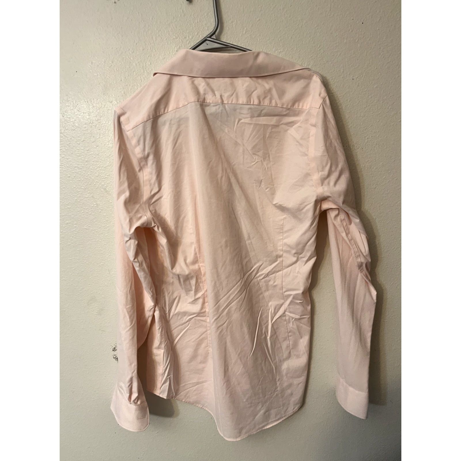 Express Express Button-Down Shirt Nylon Pink Size M Extra-Slim Men Size US M / EU 48-50 / 2 - 2 Thumbnail