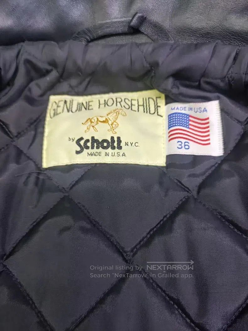 Schott Schott Real horse leather jacket Size US M / EU 48-50 / 2 - 6 Thumbnail