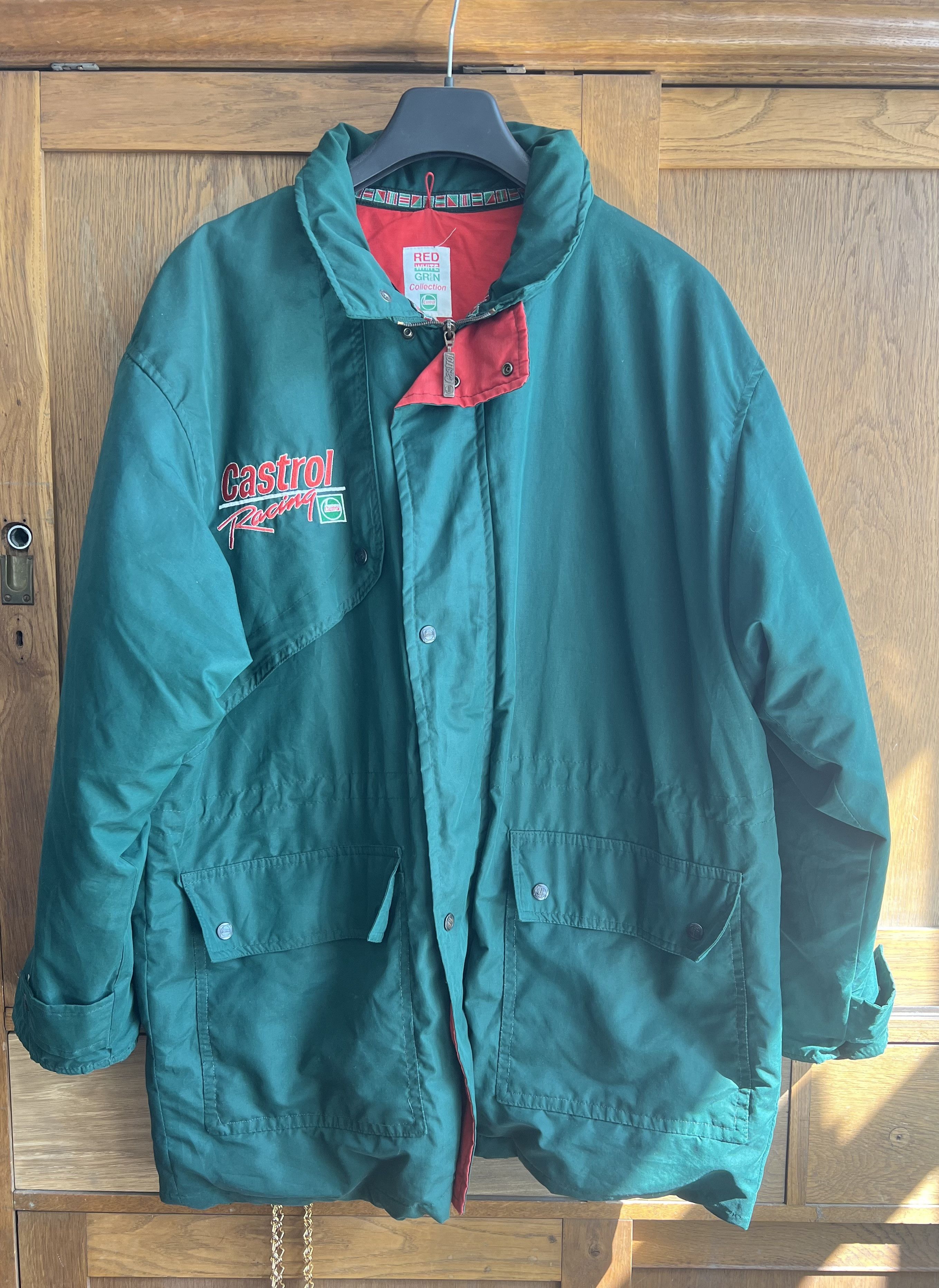 Other Vintage Castrol Racing Jacket 90s Motorsport Green Mens L Size US L / EU 52-54 / 3 - 1 Thumbnail