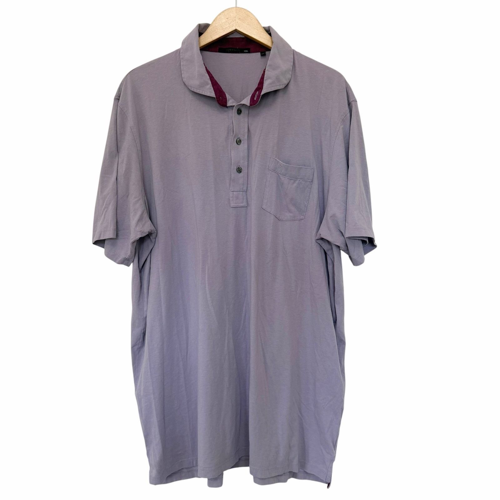 Other Greyson Purple Short Sleeve Polo Sz XXL Size US XXL / EU 58 / 5 - 2 Thumbnail