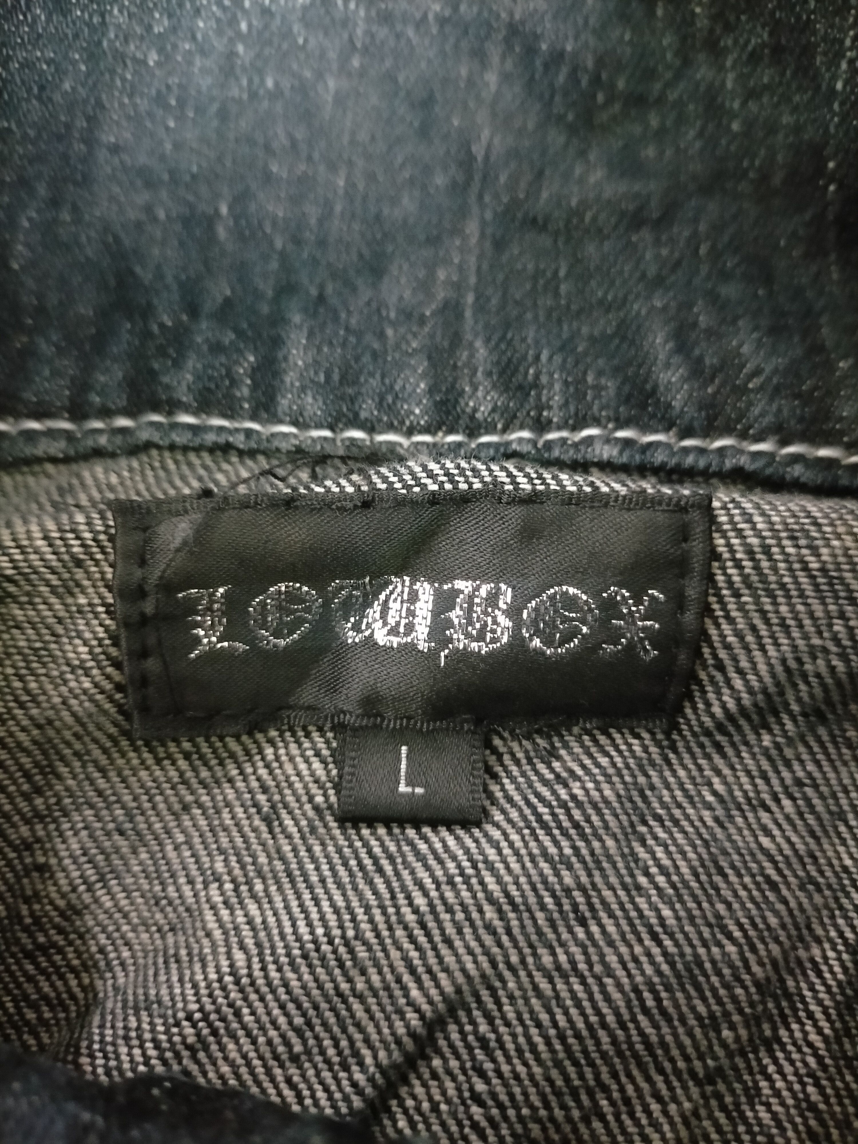 LOWBOX LOWBOX Tactical Multipocket Punk Style Overall Jeans Size US 34 / EU 50 - 11 Thumbnail