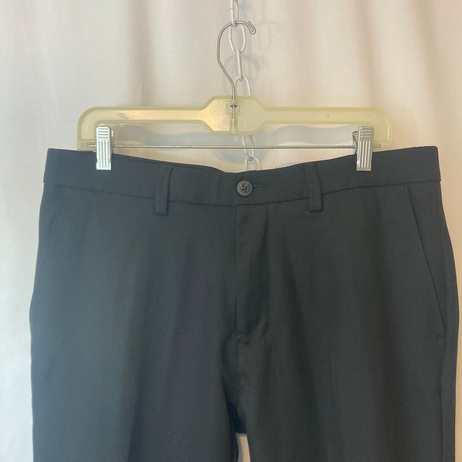 Haggar Haggar H26 Black Premium Straight Men’s Formal Dress Pants Size US 34 / EU 50 - 3 Thumbnail