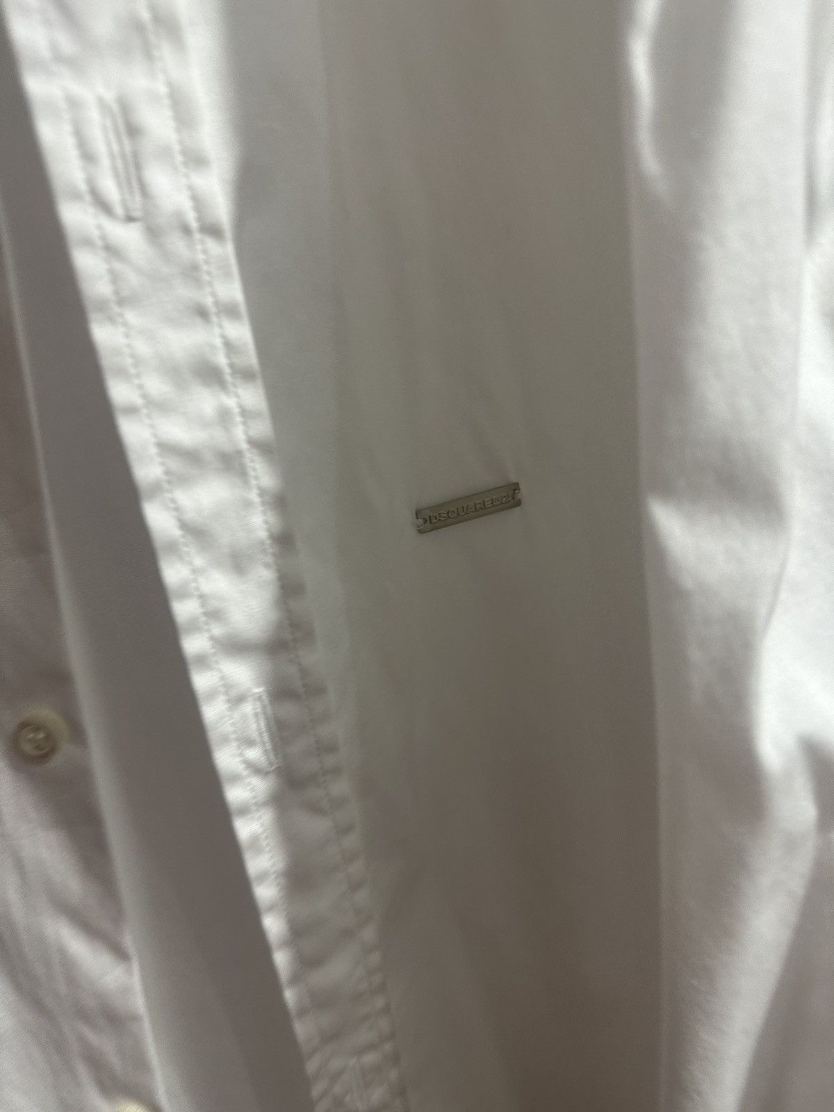 Dsquared2 Dsquared2 White Shirt Size US L / EU 52-54 / 3 - 3 Thumbnail