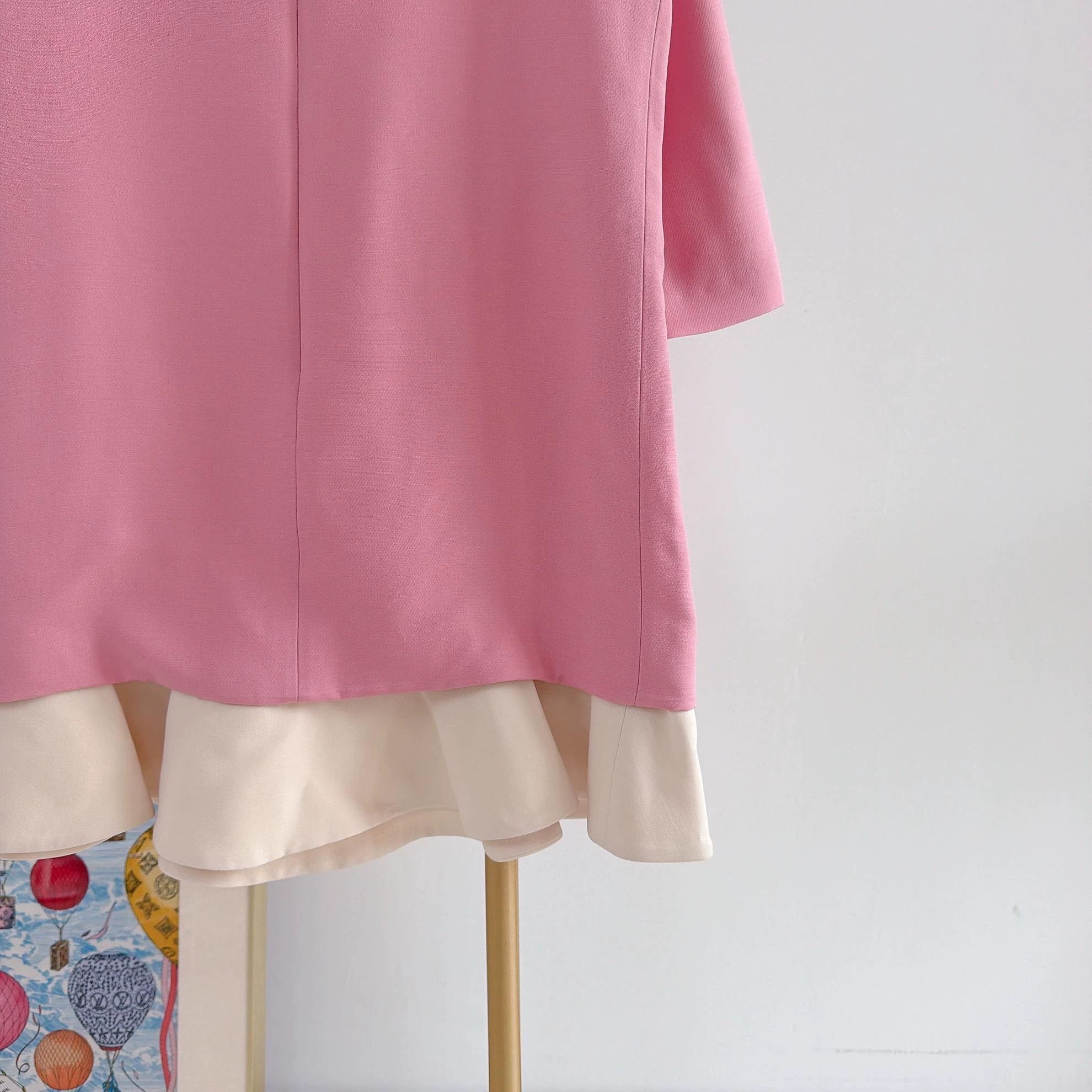 Valentino Valentino Pink Women's Dress 40 Size S / US 4 / IT 40 - 5 Thumbnail