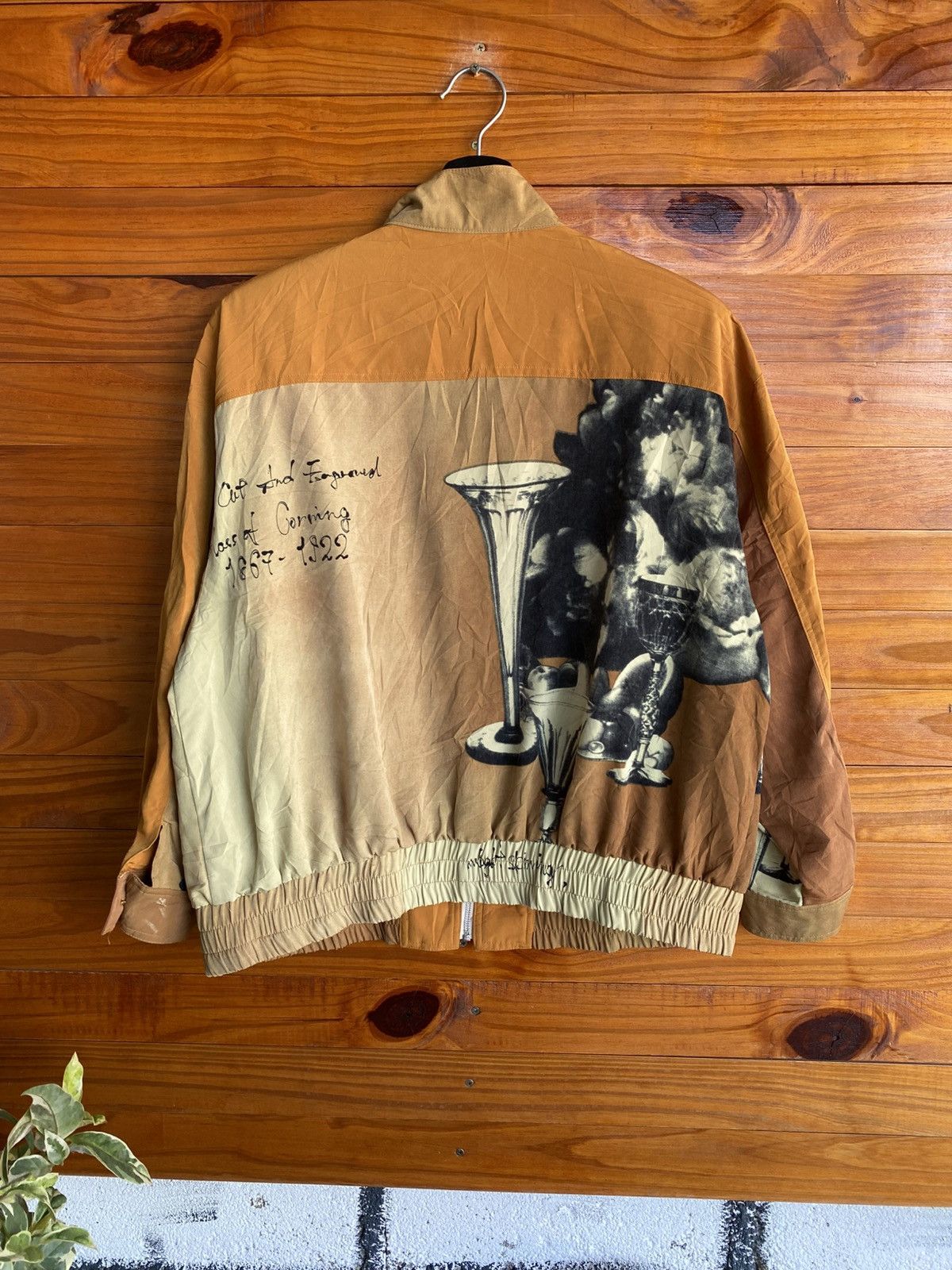 Japanese Brand Vintage Japanese Graphic Bomber Jacket Art Print Zip-Up Size L / US 10 / IT 46 - 8 Thumbnail