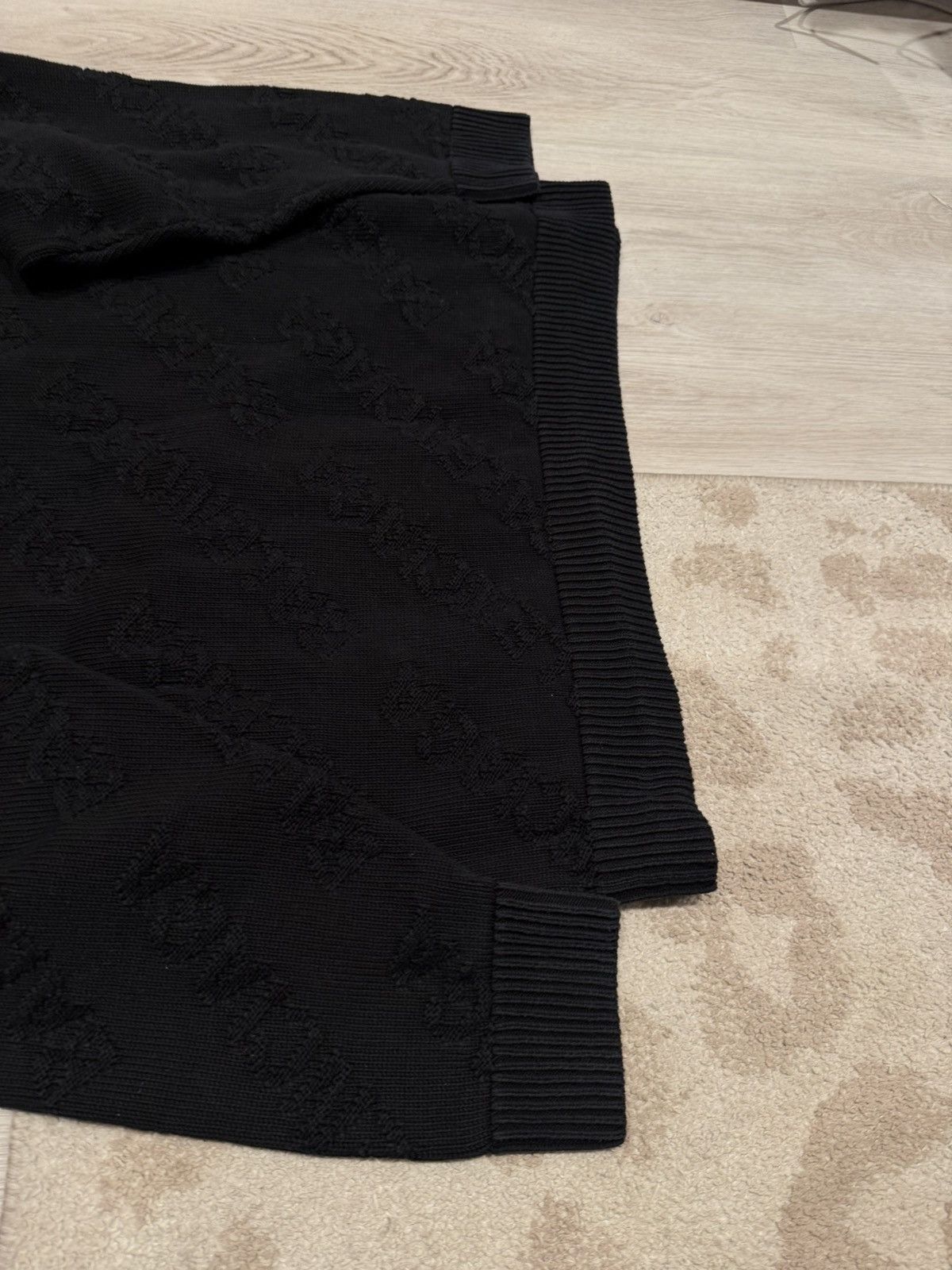 Balenciaga f/w 2021 monogram logo knit sweater!! Size US M / EU 48-50 / 2 - 2 Thumbnail