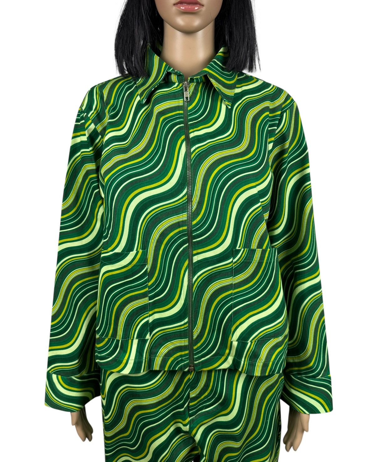 Other Ilk + Ernie Printed Suit Jacket and Pants Cotton size M Size M / US 6-8 / IT 42-44 - 9 Thumbnail