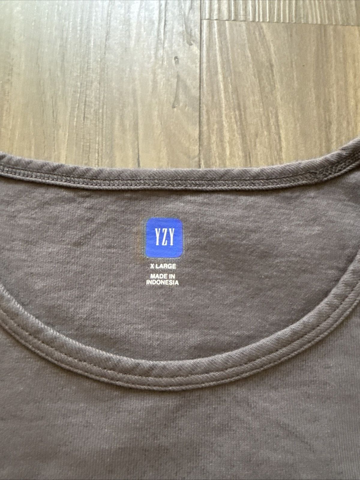 Balenciaga × Gap × Yeezy Yeezy Gap 09 Loose Tank Top Dark Gray Men’s Size XL Size US XL / EU 56 / 4 - 3 Thumbnail