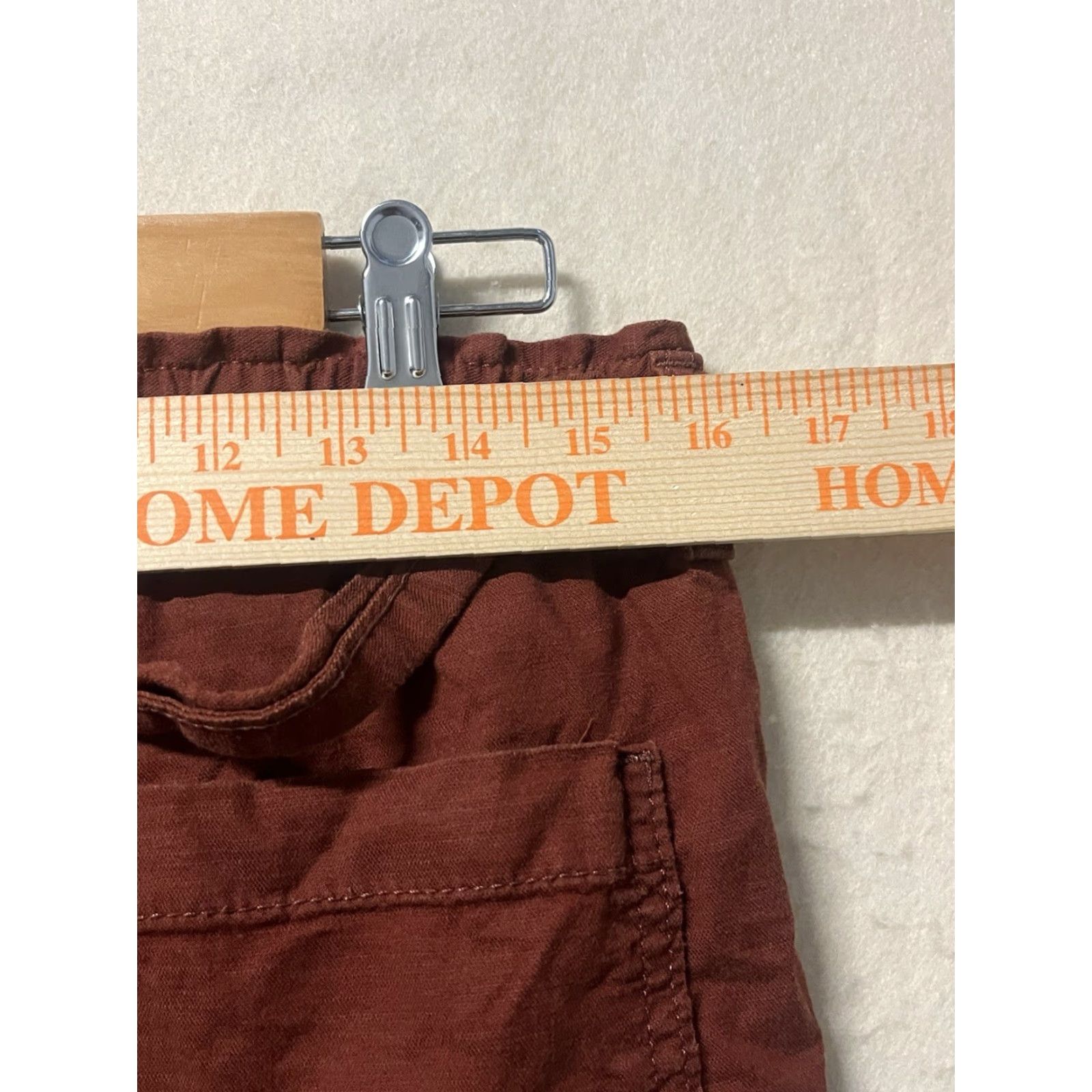 Levi's Levis Red Joggers Men M Stretch Pants Comfort Elastic Waist Cotton Blend 30in Inseam Regular Size M Jogger Mens Red Comfort Pants Size US 31 - 3 Thumbnail