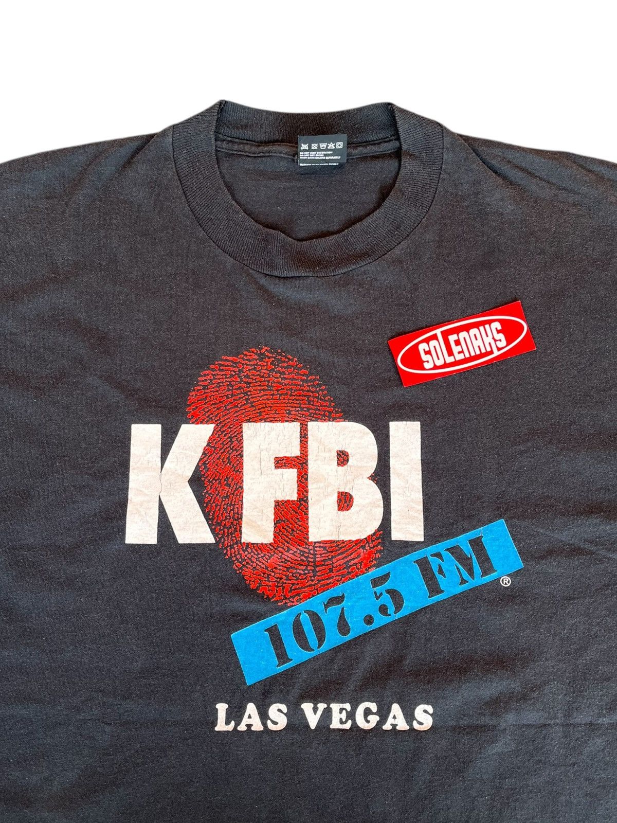 Band Tees Vintage 107.5 fm radio Las Vegas shirt Size US M / EU 48-50 / 2 - 2 Thumbnail