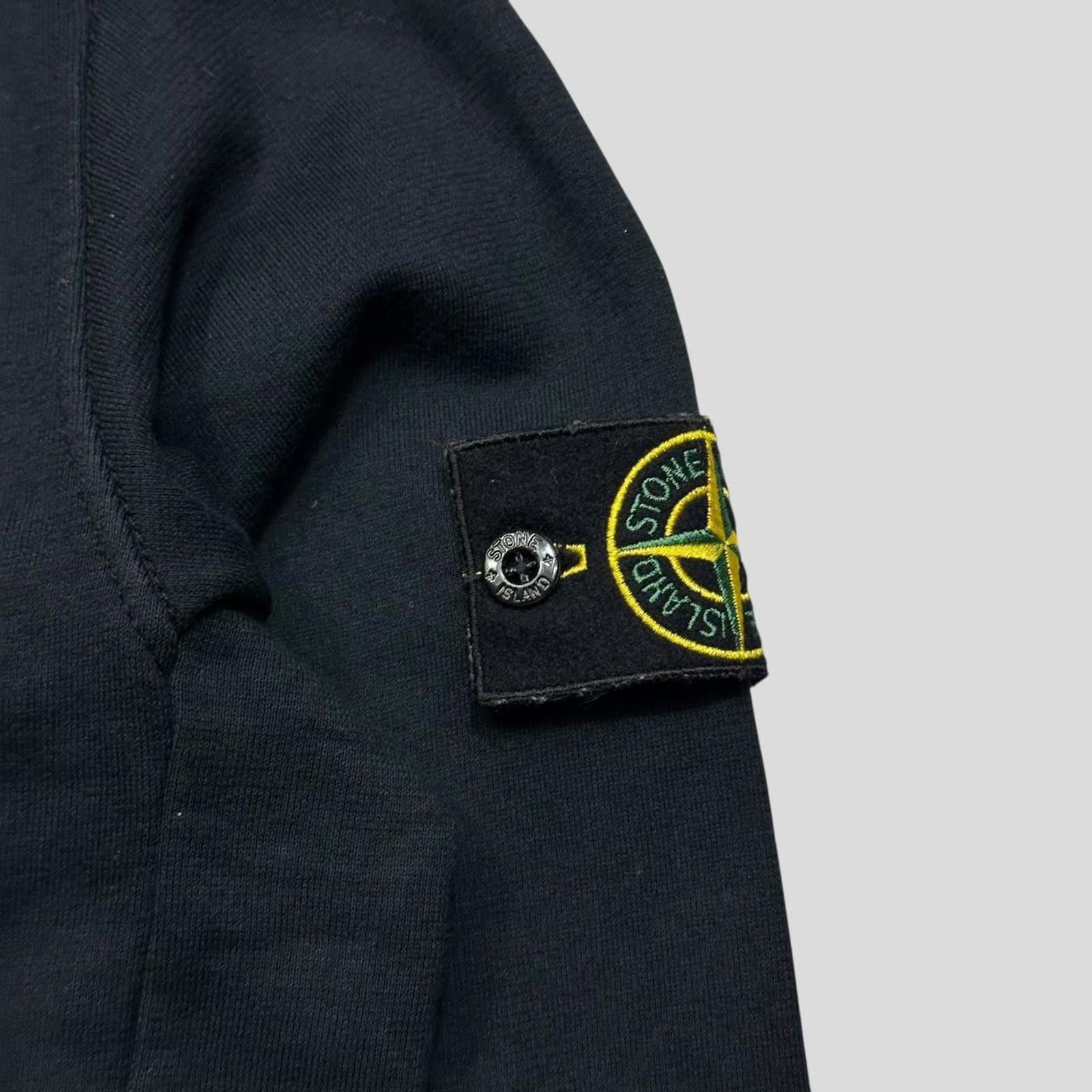 Stone Island Stone Island Navy Heavy Cotton Zip-up Hoodie - M/L Size US M / EU 48-50 / 2 - 3 Thumbnail