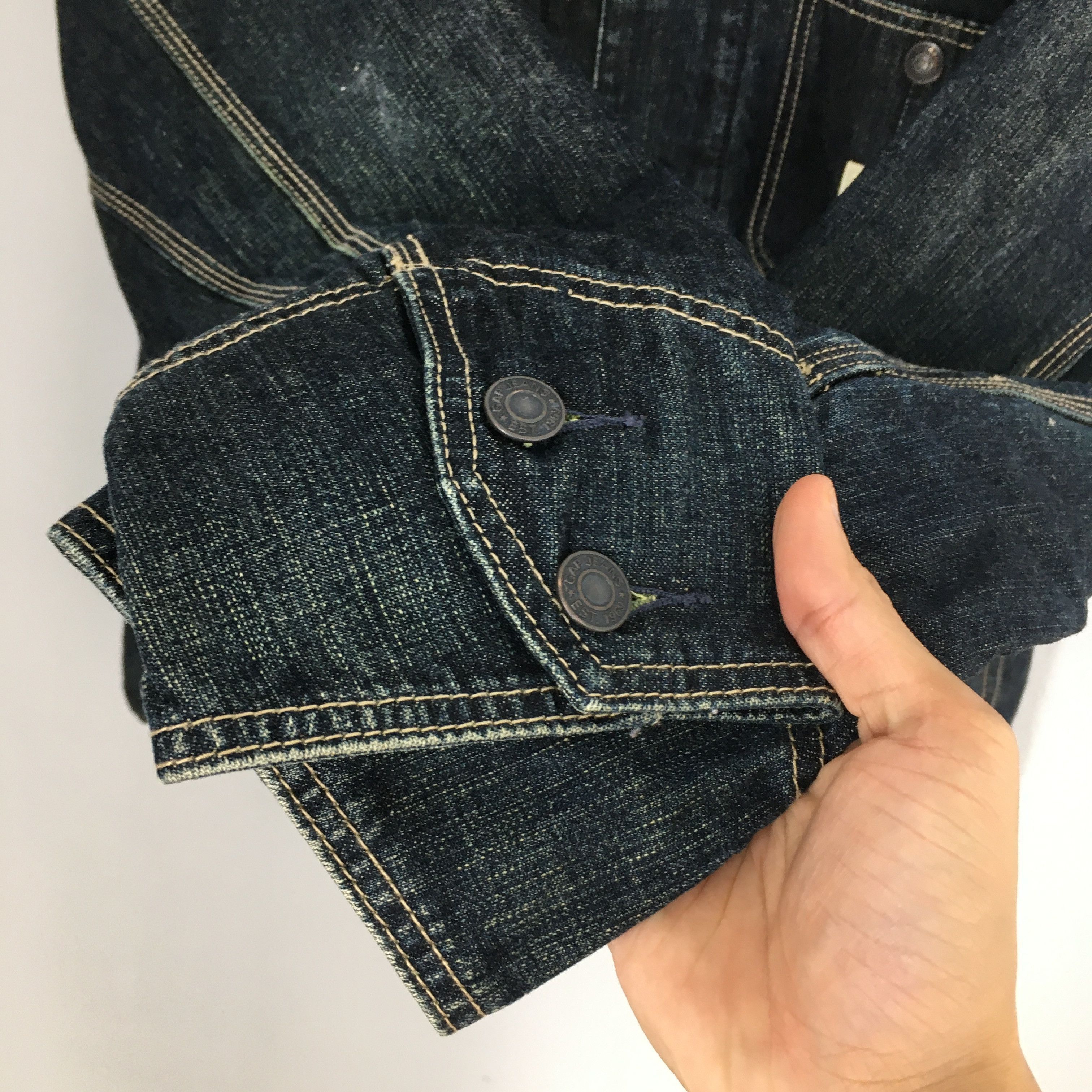 Gap Vintage Gap Denim Workers Jeans Jacket Small Size US S / EU 44-46 / 1 - 6 Thumbnail