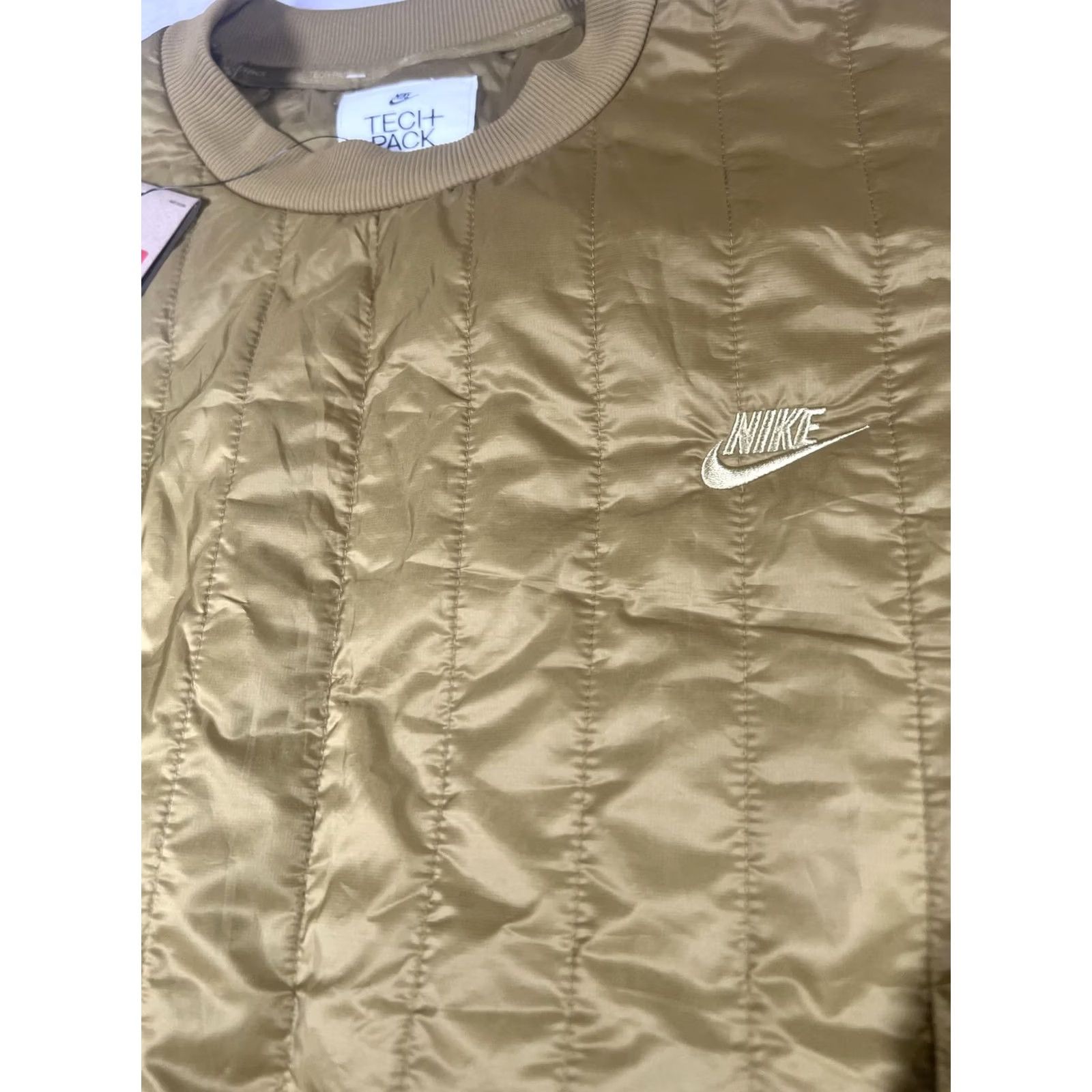 Nike Nike Tech Pack Therma-FIT Sweatshirt Mens Large Green Quilted DQ4302-382 Size US L / EU 52-54 / 3 - 2 Thumbnail