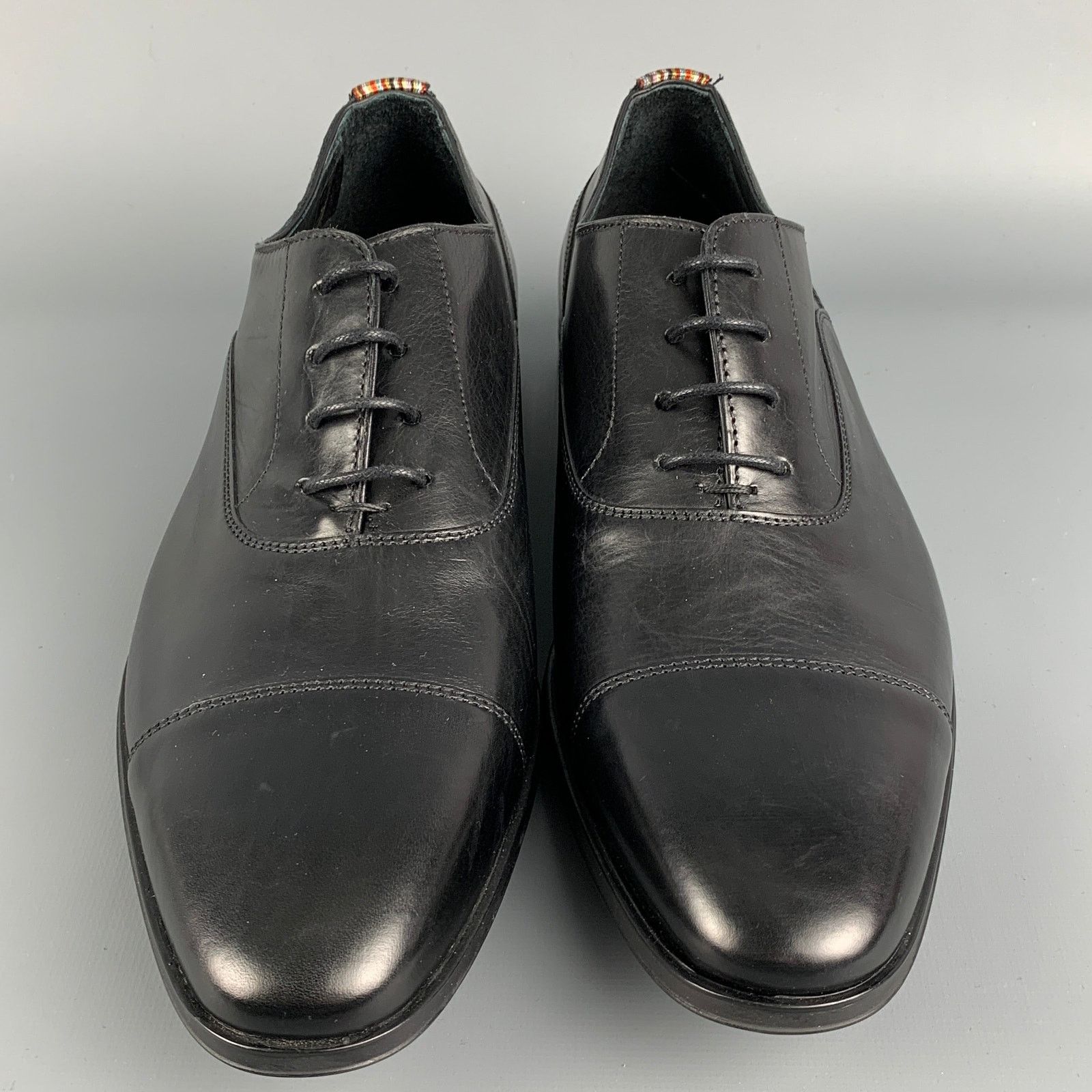 Paul Smith PAUL SMITH Size 8 Black Leather Lace Up Shoes Size US 8 / EU 41 - 4 Thumbnail
