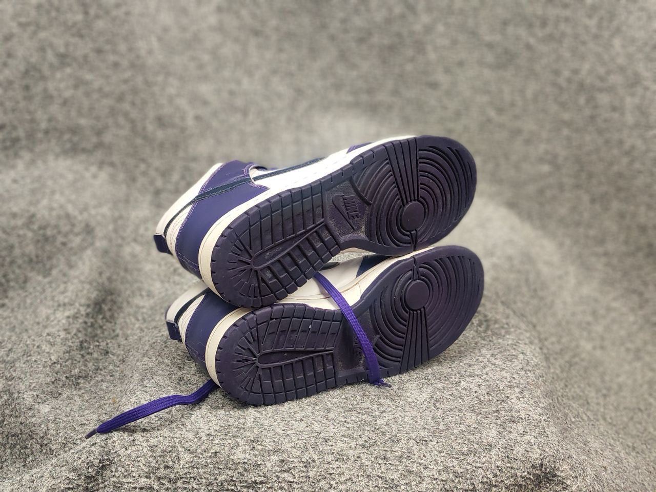 Nike Nike Dunk High Electro Purple Leather Shoes Sneaker Vintage Size US 8 / IT 38 - 16 Thumbnail