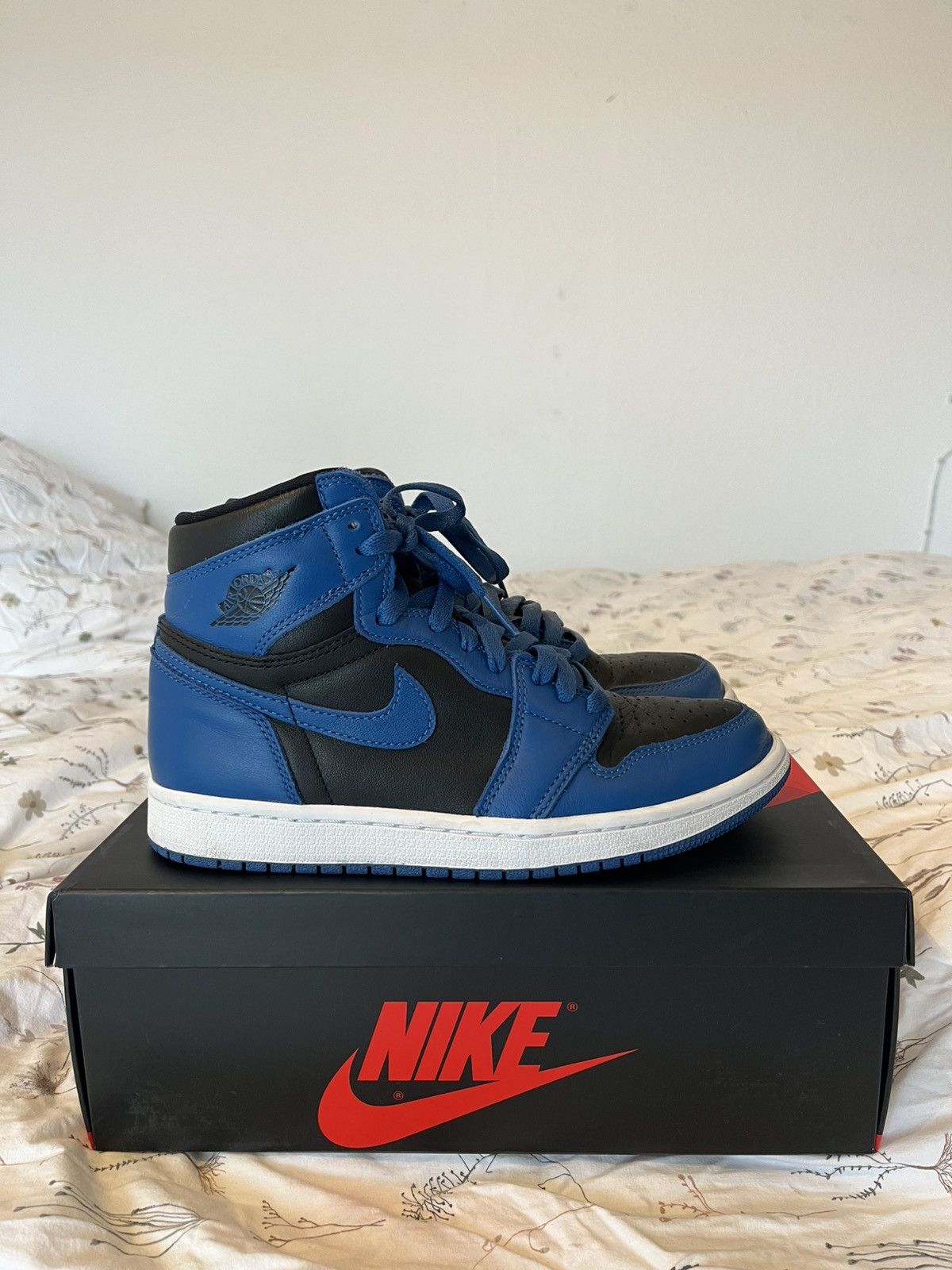 Nike Jordan 1 high marine blue🪼 Size US 8 / IT 38 - 4 Thumbnail