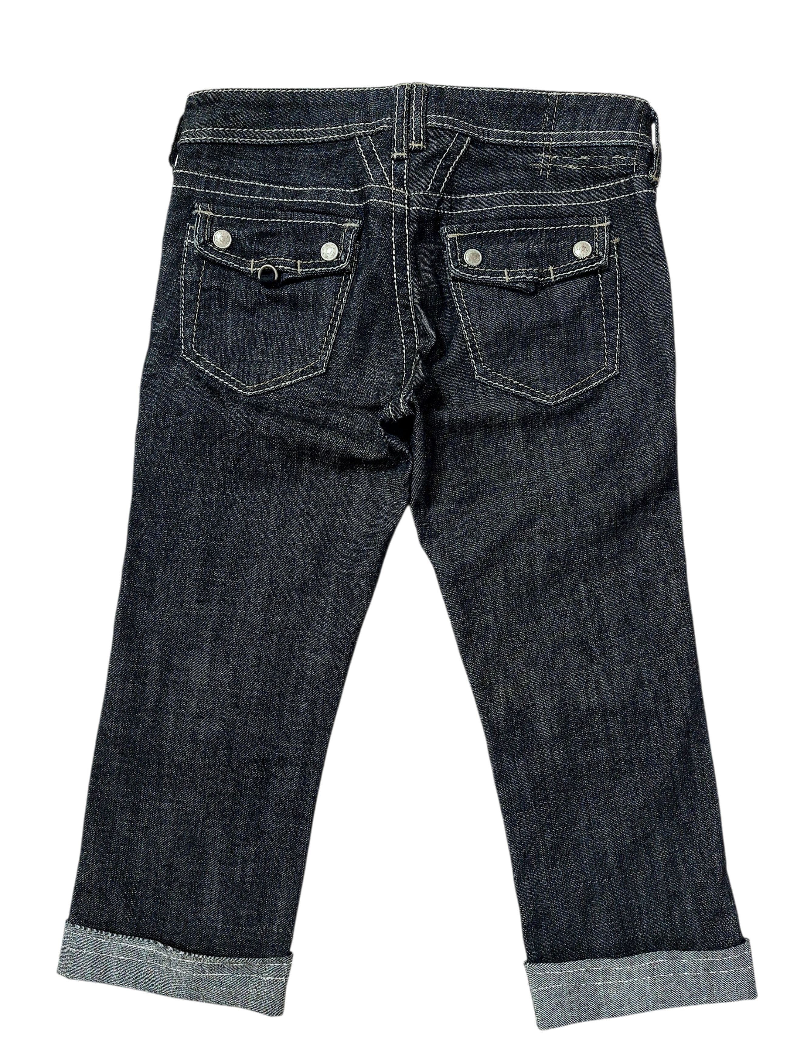 Marithe + Francois Girbaud Marithe Francois Girbaud Classic 90s Cuffed Hem Cropped Pant Size 28" / US 6 / IT 42 - 3 Thumbnail