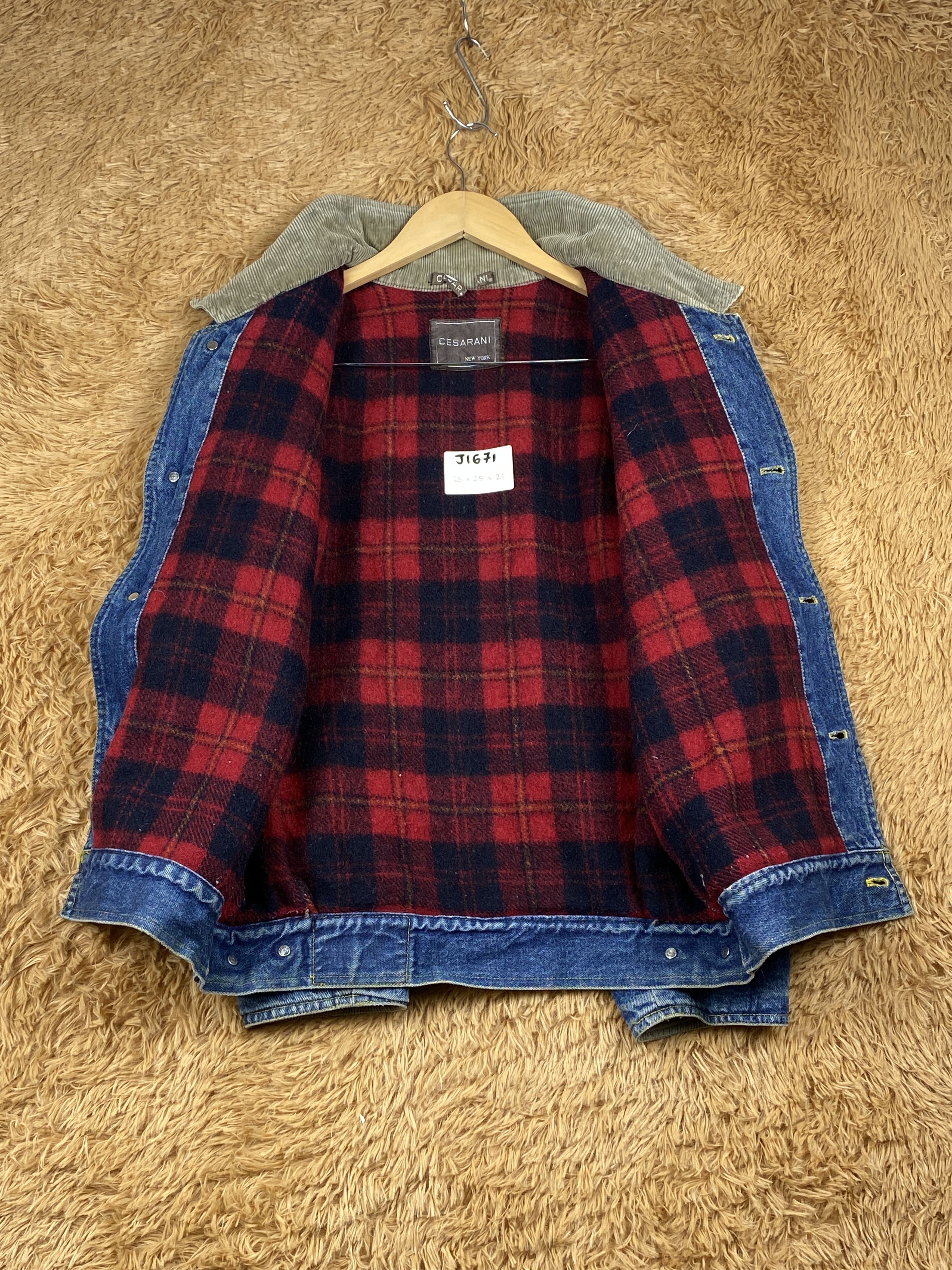 Vintage Vintage Cesarani Denim Jacket J1671 Size US M / EU 48-50 / 2 - 7 Thumbnail