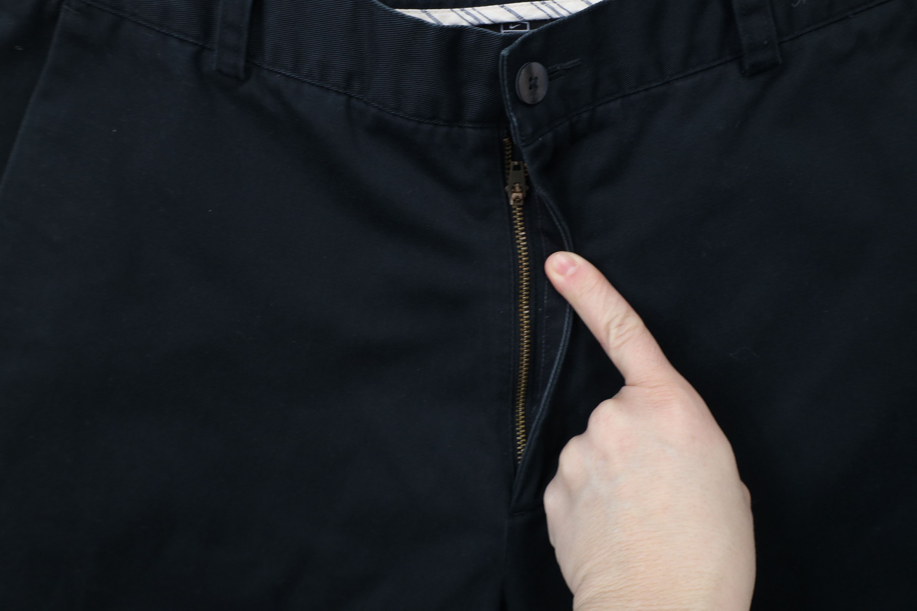 Nike × Vintage Vintage Nike Golf Scott Mini Swoosh Wide Leg Chino Pants Size US 34 / EU 50 - 7 Thumbnail