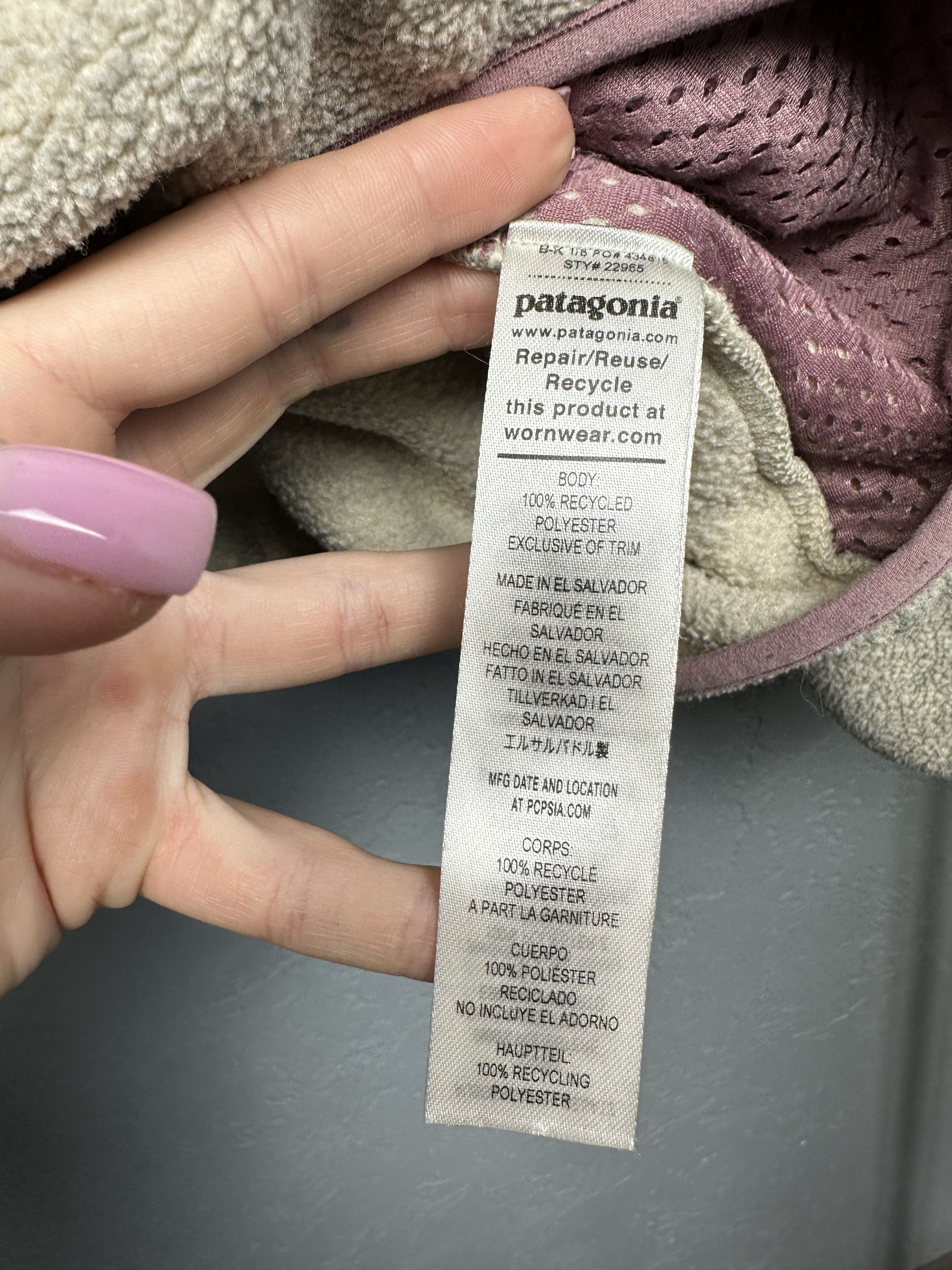 Patagonia × Vintage Patagonia Synchilla Womens Fleece Jacket Size M / US 6-8 / IT 42-44 - 5 Thumbnail