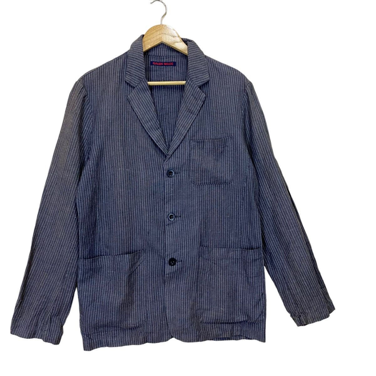 45rpm Vintage 90s Japanase Brand Gaijin Made Chore Jacket Size US M / EU 48-50 / 2 - 1 Thumbnail