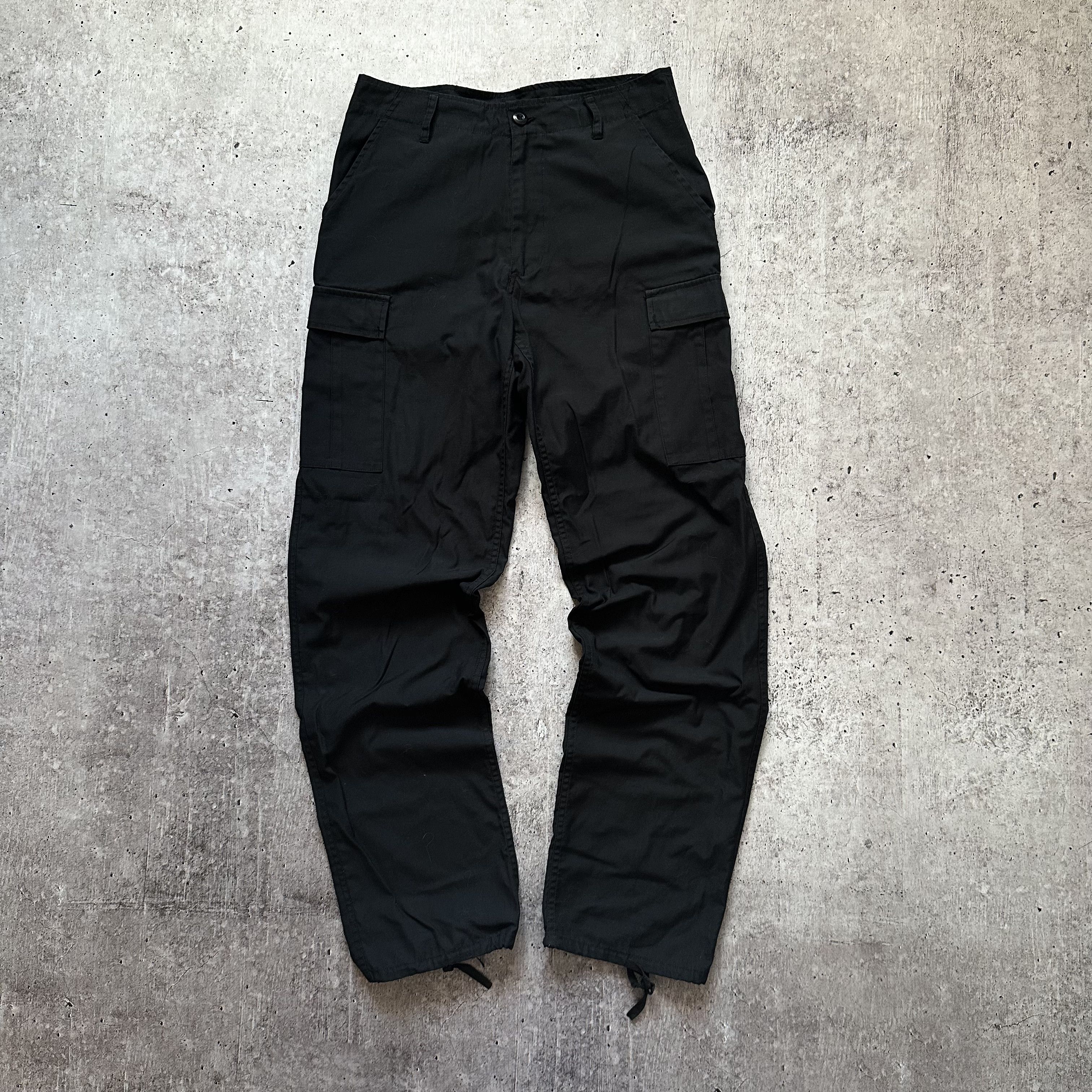 Japanese Brand Fostex Garments Trousers Combat Straight Cargo Denim Pants Size US 30 / EU 46 - 5 Thumbnail
