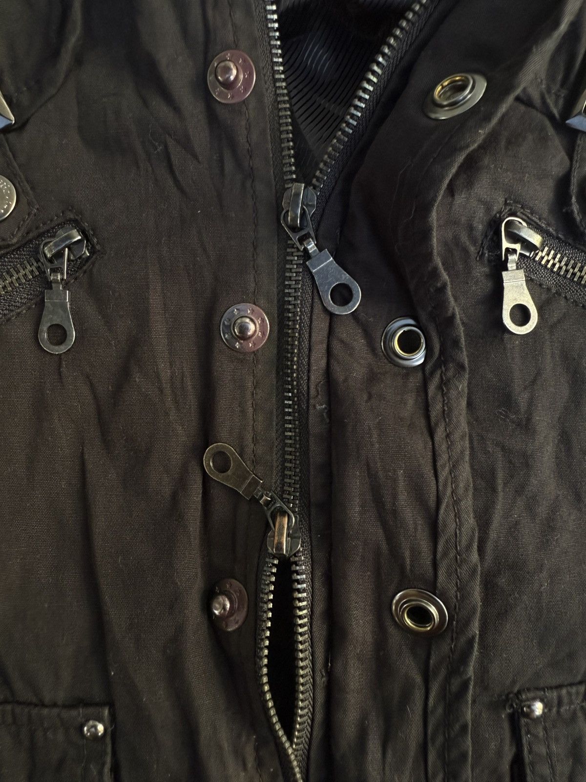 In The Attic In The Attic Overdyed & Distressed Utility Jacket Size US M / EU 48-50 / 2 - 7 Thumbnail
