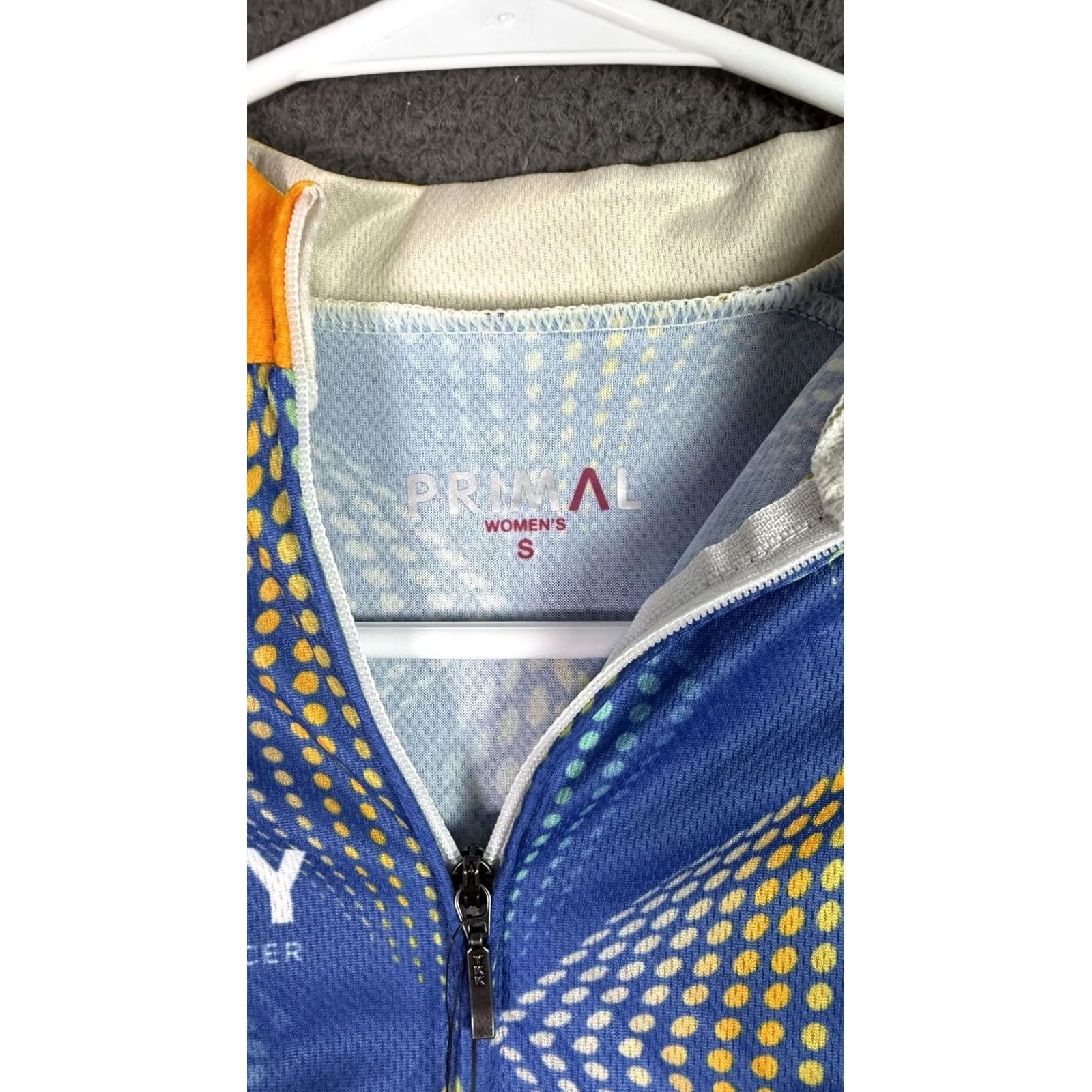 Vintage Primal Cycling Jersey Womens Small Short Sleeve Blue Bike Top 2022 Performan Size S / US 4 / IT 40 - 2 Thumbnail