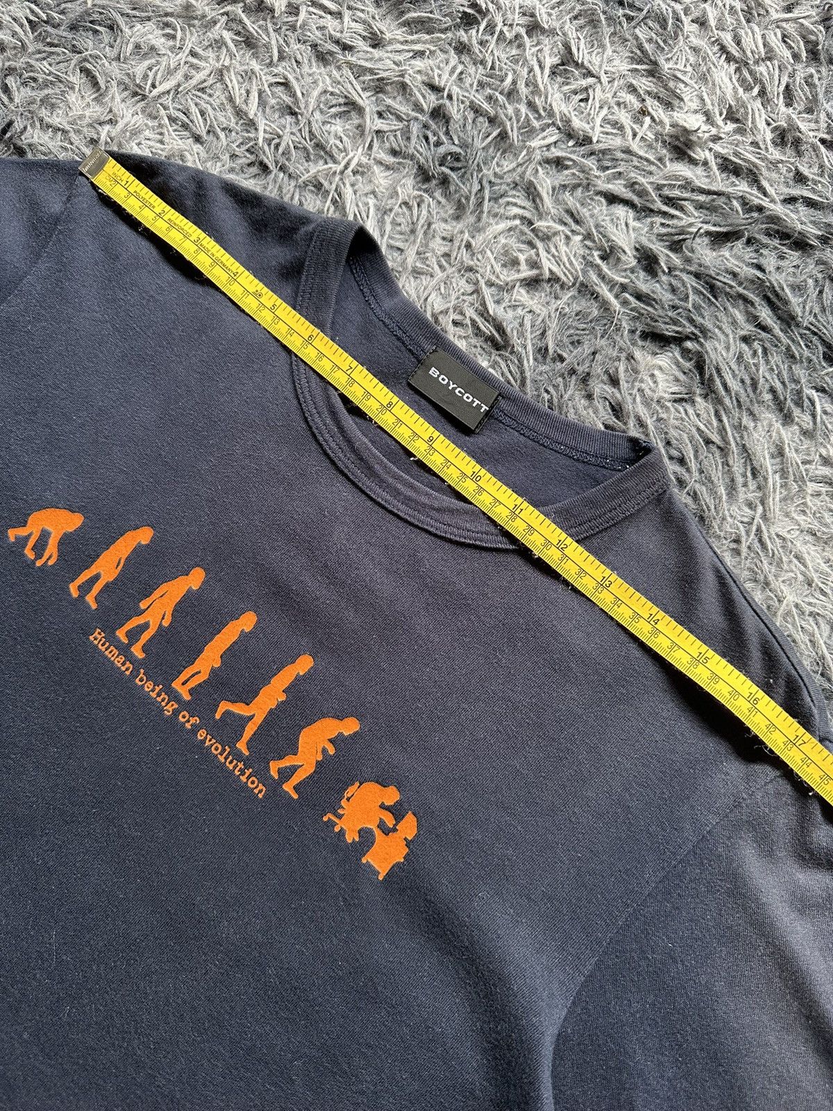 Boycott 90's Boycott '' Human being of Revolution " sun faded Size US M / EU 48-50 / 2 - 8 Thumbnail