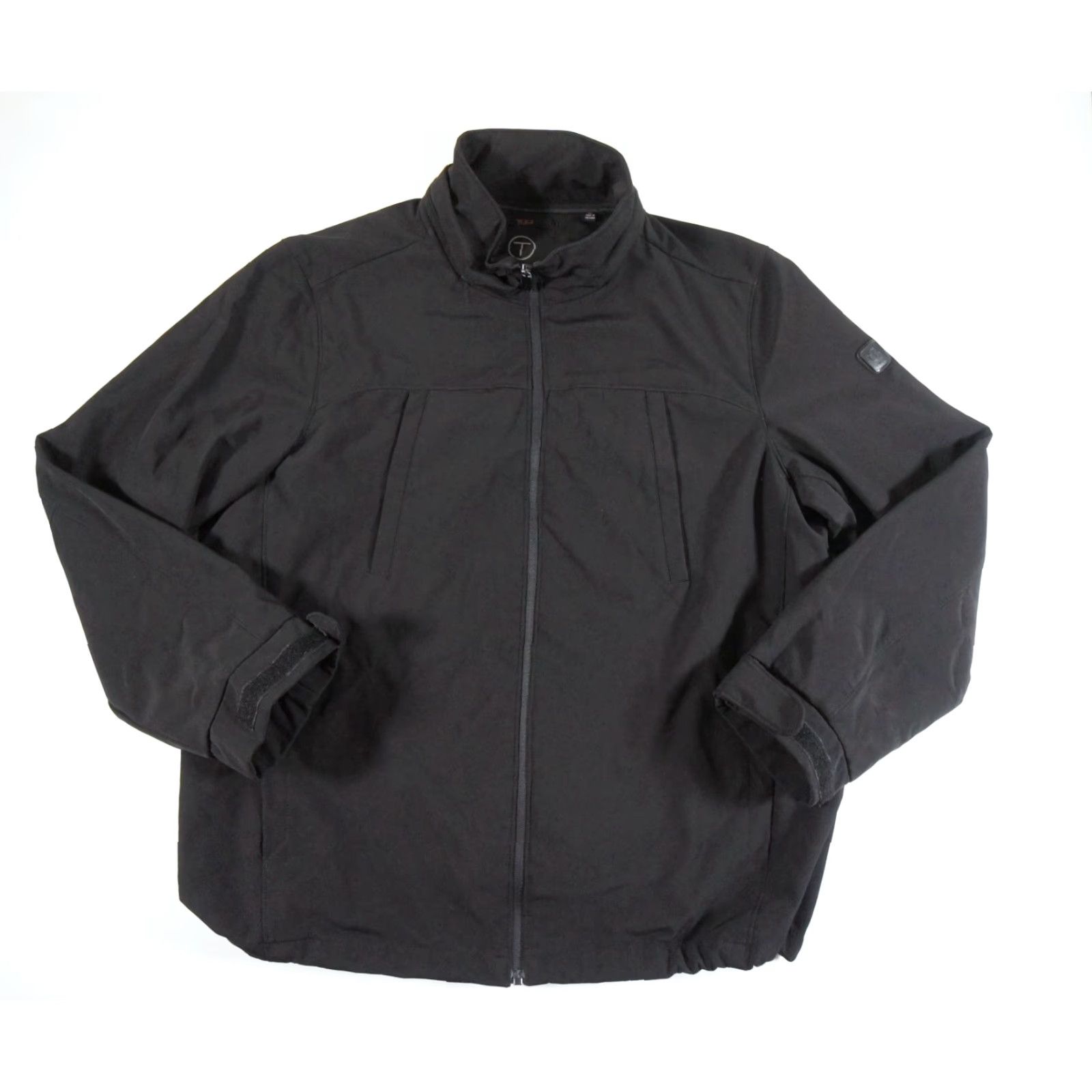 Tumi Tumi Tech Men’s Jacket XL Black Fleece Lined Bomber Zip Stand-Up Collar Outdoor Regular Fit Adult XL Mens Jacket Black Tech Size US XL / EU 56 / 4 - 2 Thumbnail