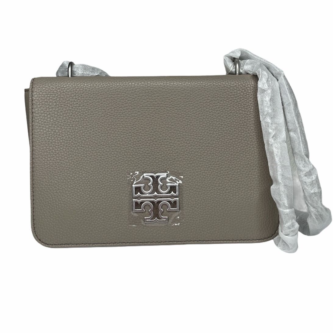 Tory Burch Tory Burch Britten Leather Adjustable Shoulder Bag Size ONE SIZE - 1 Thumbnail