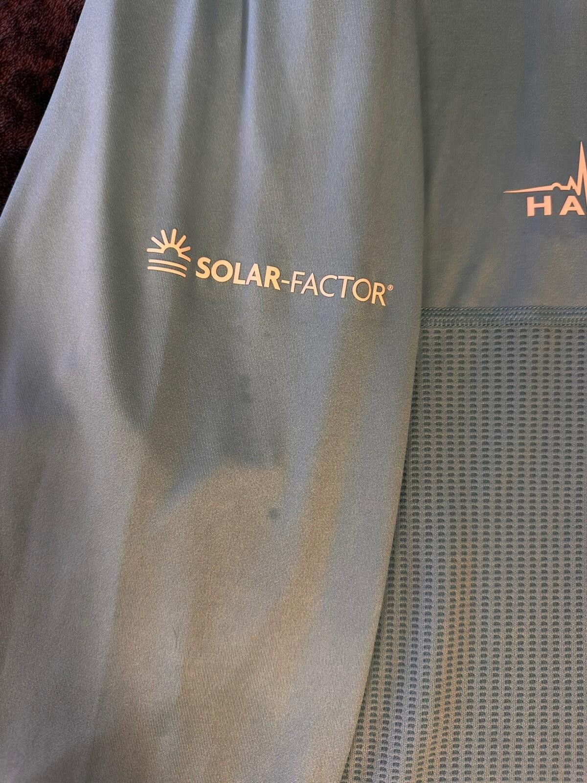 Habitat HABIT 40+ SPF Performance Pullover Long Sleeve Hoodie Sz M Size US M / EU 48-50 / 2 - 3 Thumbnail