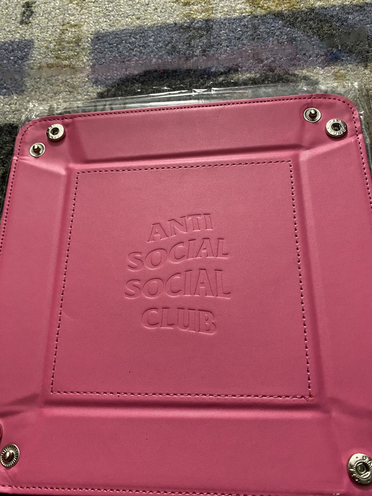 Anti Social Social Club Anti Social Social Club Leather Tray Size ONE SIZE - 2 Thumbnail