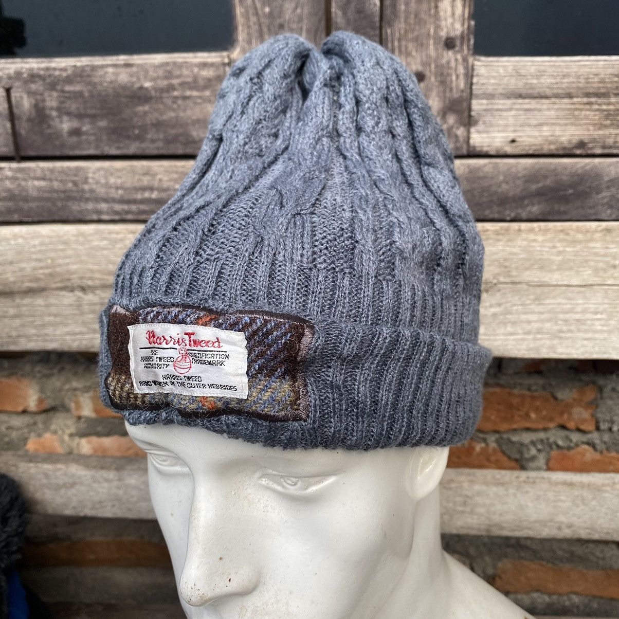 Designer × Harris Tweed HARRIS TWEED BEANIE HATS Size ONE SIZE - 1 Thumbnail