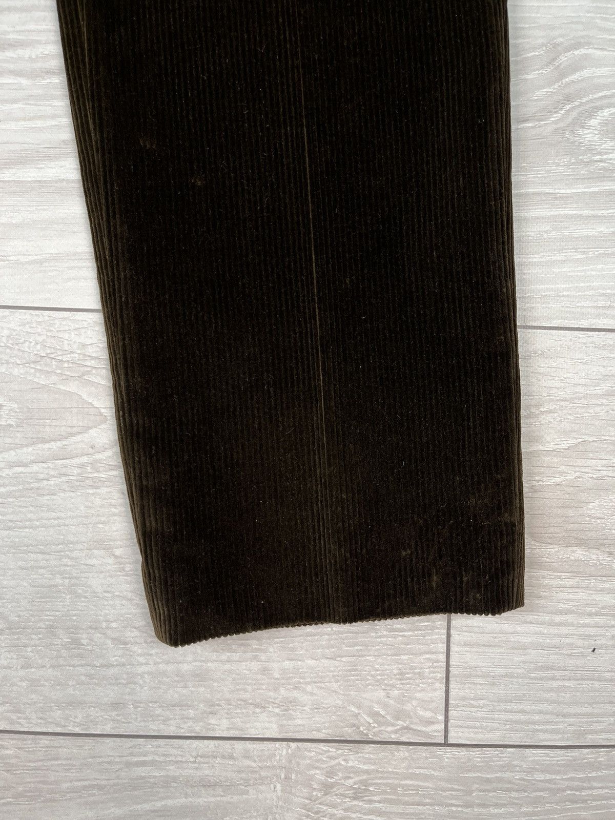 Paul & Shark Paul Shark Italy Brown Corduroy Velvet Stretch Pants Size US 34 / EU 50 - 3 Thumbnail
