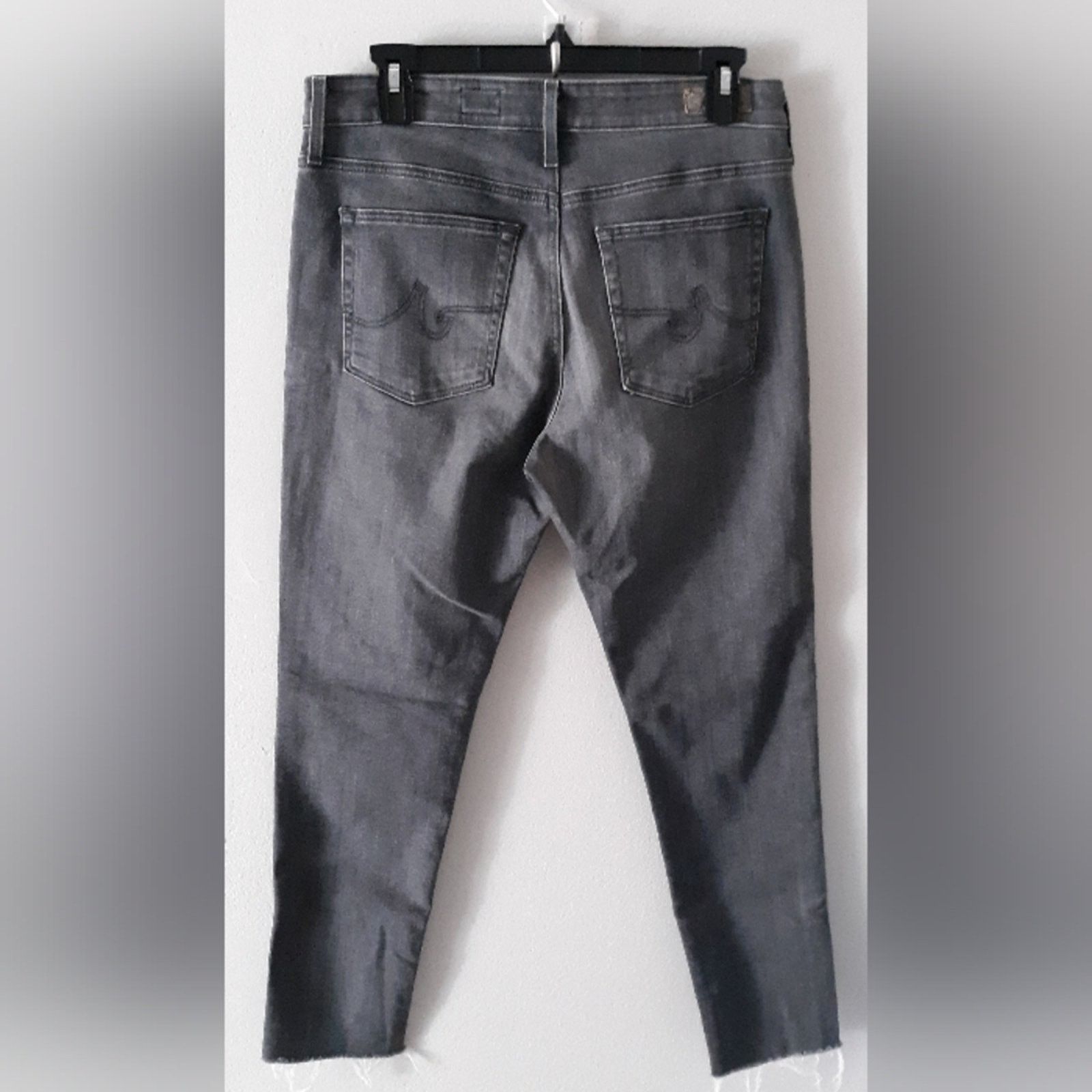 AG Adriano Goldschmied Adriano Goldschmied Farrah Ankle Jeans Size 30" / US 8 / IT 44 - 5 Thumbnail