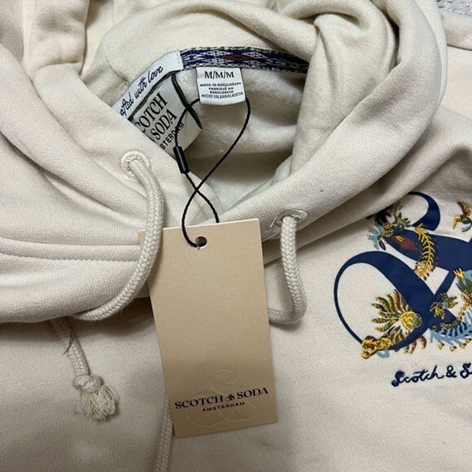 Scotch & Soda Scotch & Soda warm beige with print size M A000338 Size US M / EU 48-50 / 2 - 8 Thumbnail