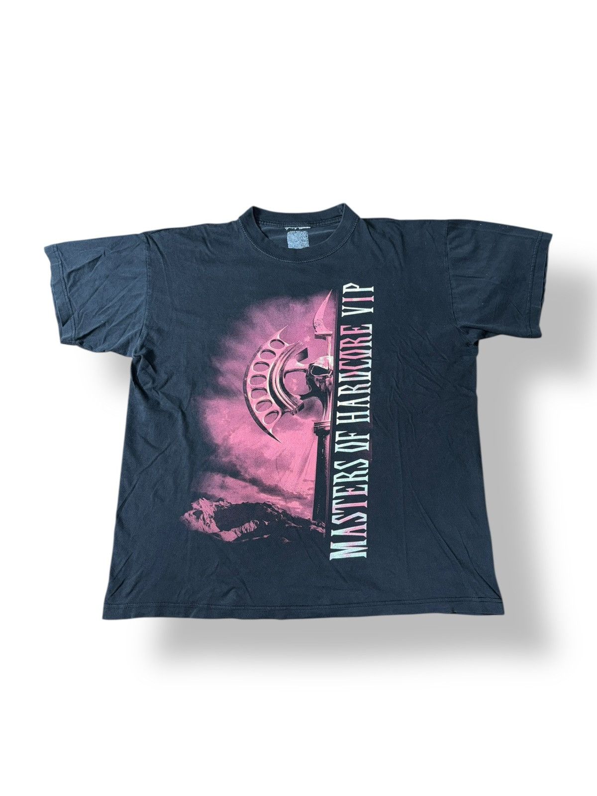 Band Tees × Vintage *RARE* VINTAGE MASTERS OF HARDCORE VIP WARRIOR ELITE TECHNO Size US L / EU 52-54 / 3 - 1 Thumbnail