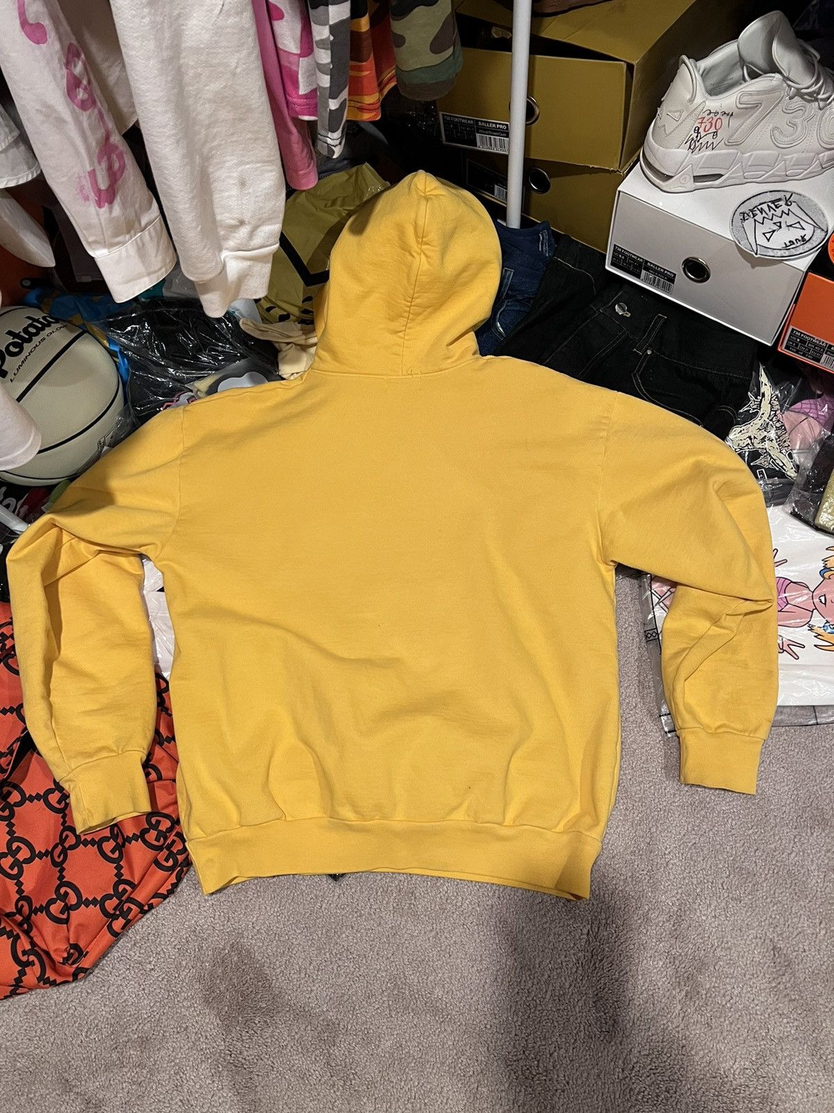 Marcel Zago Steakle v1 Yellow Hoodie | Marcel Zago Size US M / EU 48-50 / 2 - 4 Thumbnail