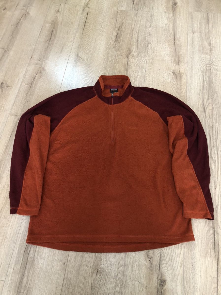 Patagonia Vintage 90s Patagonia Capilene Fleece Pullover Jacket Size US L / EU 52-54 / 3 - 1 Thumbnail