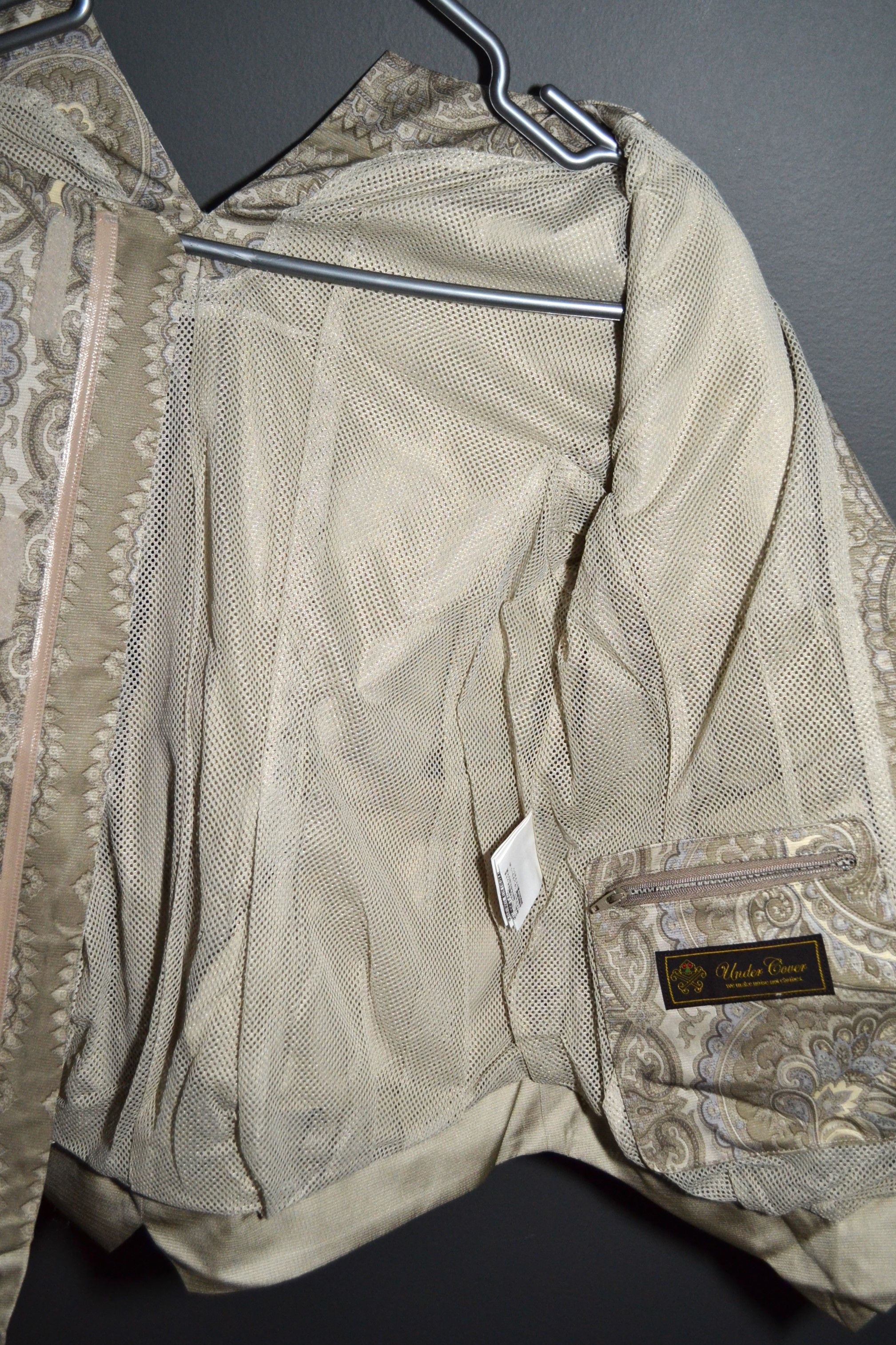 Jun Takahashi × Undercover Undercover 100% Silk Earmuff Maniac Ethnic Print Jacket 1 Size S / US 4 / IT 40 - 14 Thumbnail