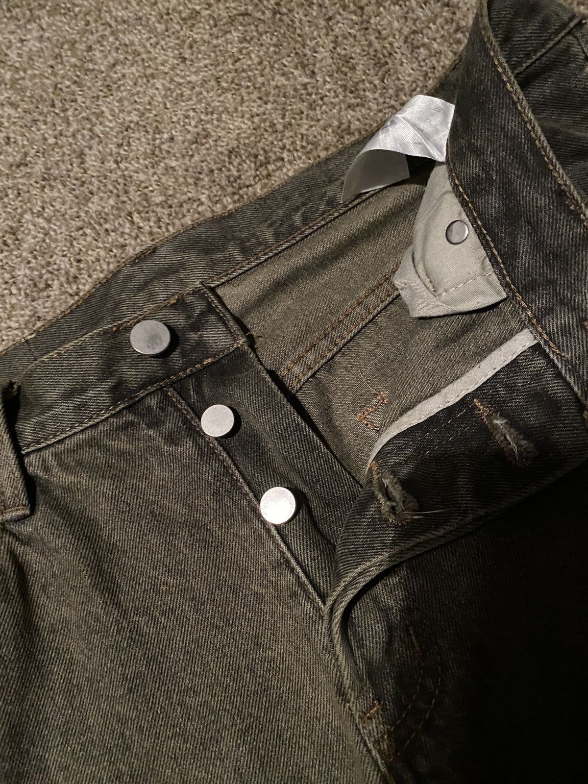 Vintage MNML B355 Flare Denim Size US 31 - 2 Thumbnail