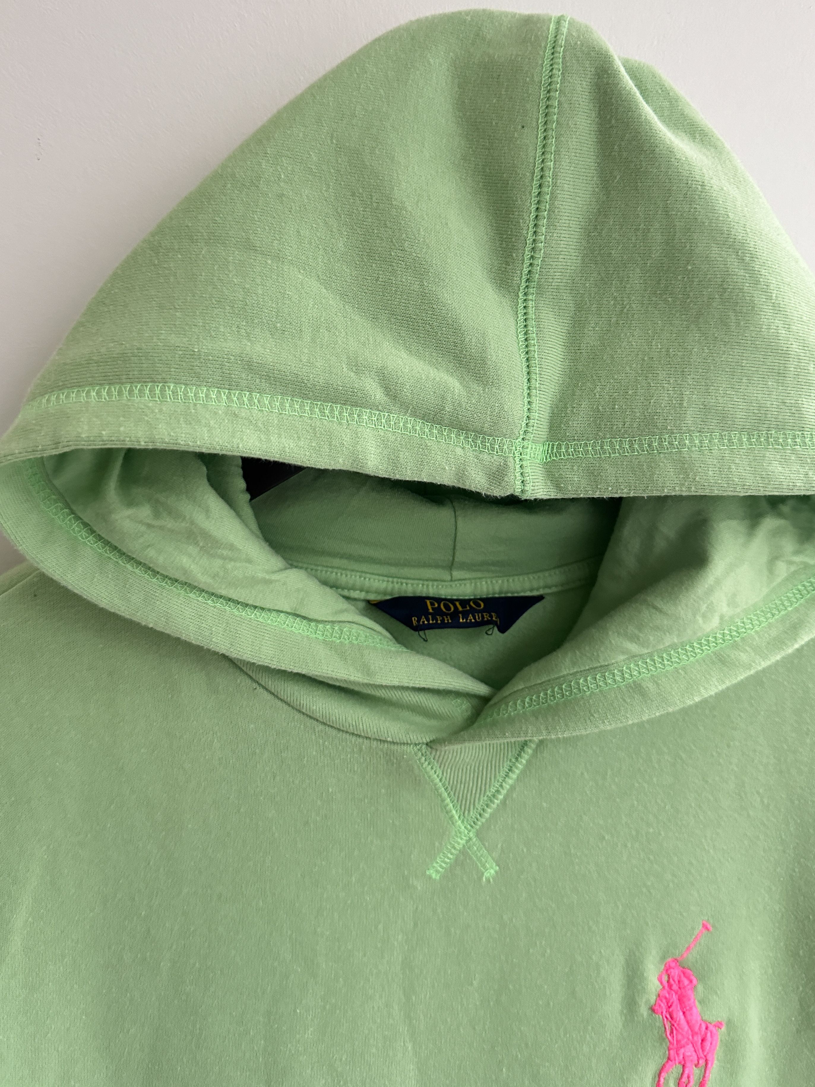 Polo Ralph Lauren Polo Ralph Lauren Green Hoodie Size S / US 4 / IT 40 - 6 Thumbnail
